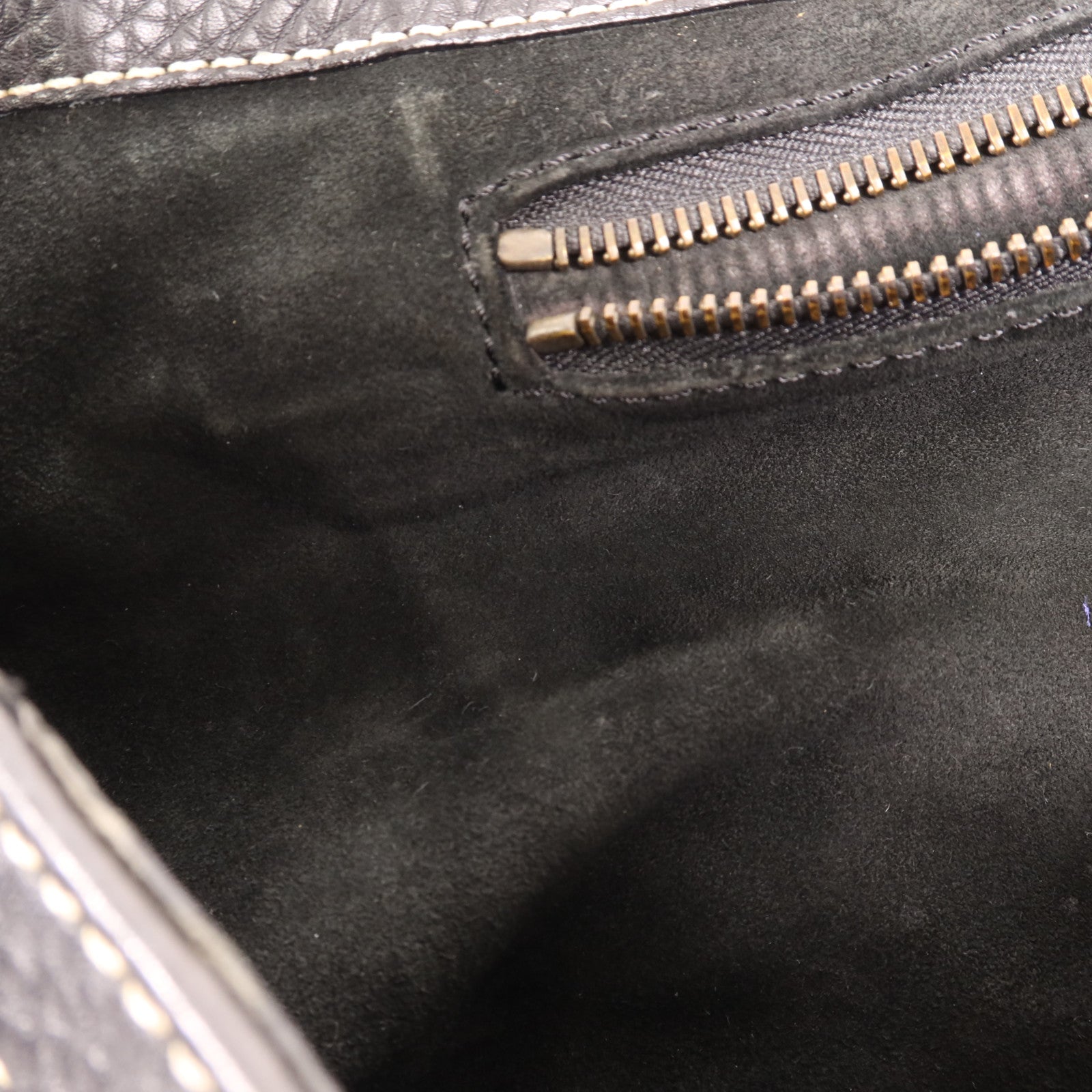 CELINE 牛皮皮革Shoulder Bag金扣肩背袋
