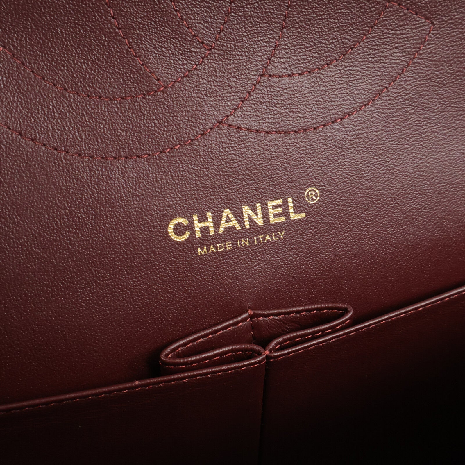 CHANEL 羊皮皮革Large Classic鏈帶肩背袋