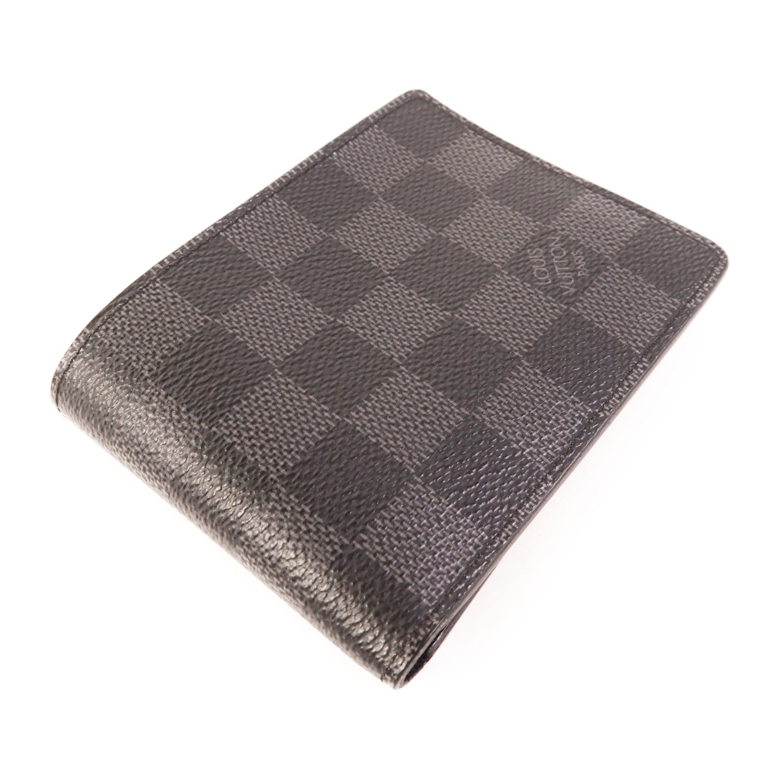 LOUIS VUITTON Damier Graphite Slender Wallet錢包