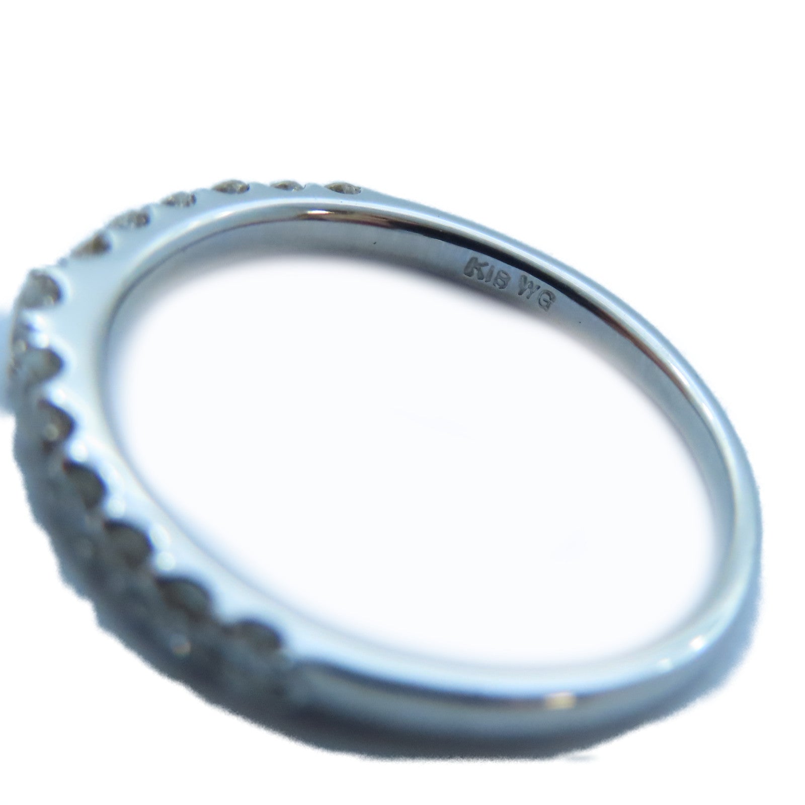 JEWELRY 18K白金Diamond Ring 0.50ct鑽石戒指US#7.25