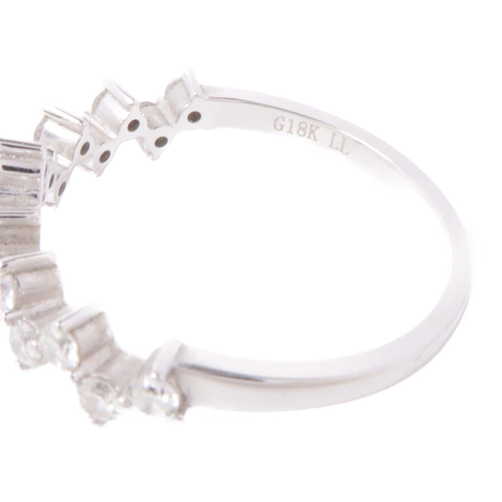 JEWELRY 18K白金Diamond Ring鑽石戒指US#6