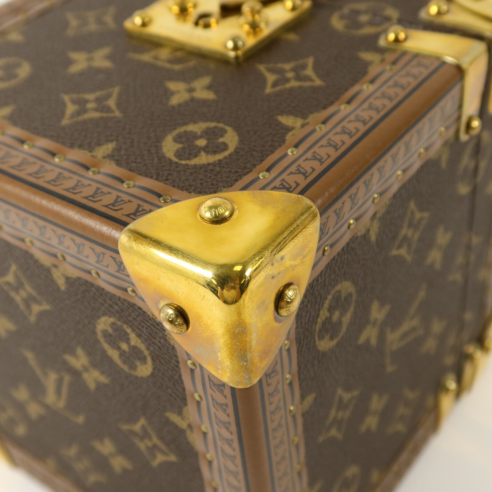 LOUIS VUITTON Monogram Coffret Merveilles Jewelry Box珠寶盒