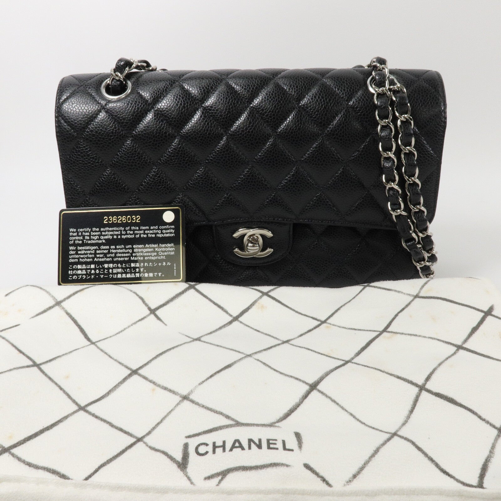 CHANEL 牛皮皮革Classic 25鏈帶肩背袋