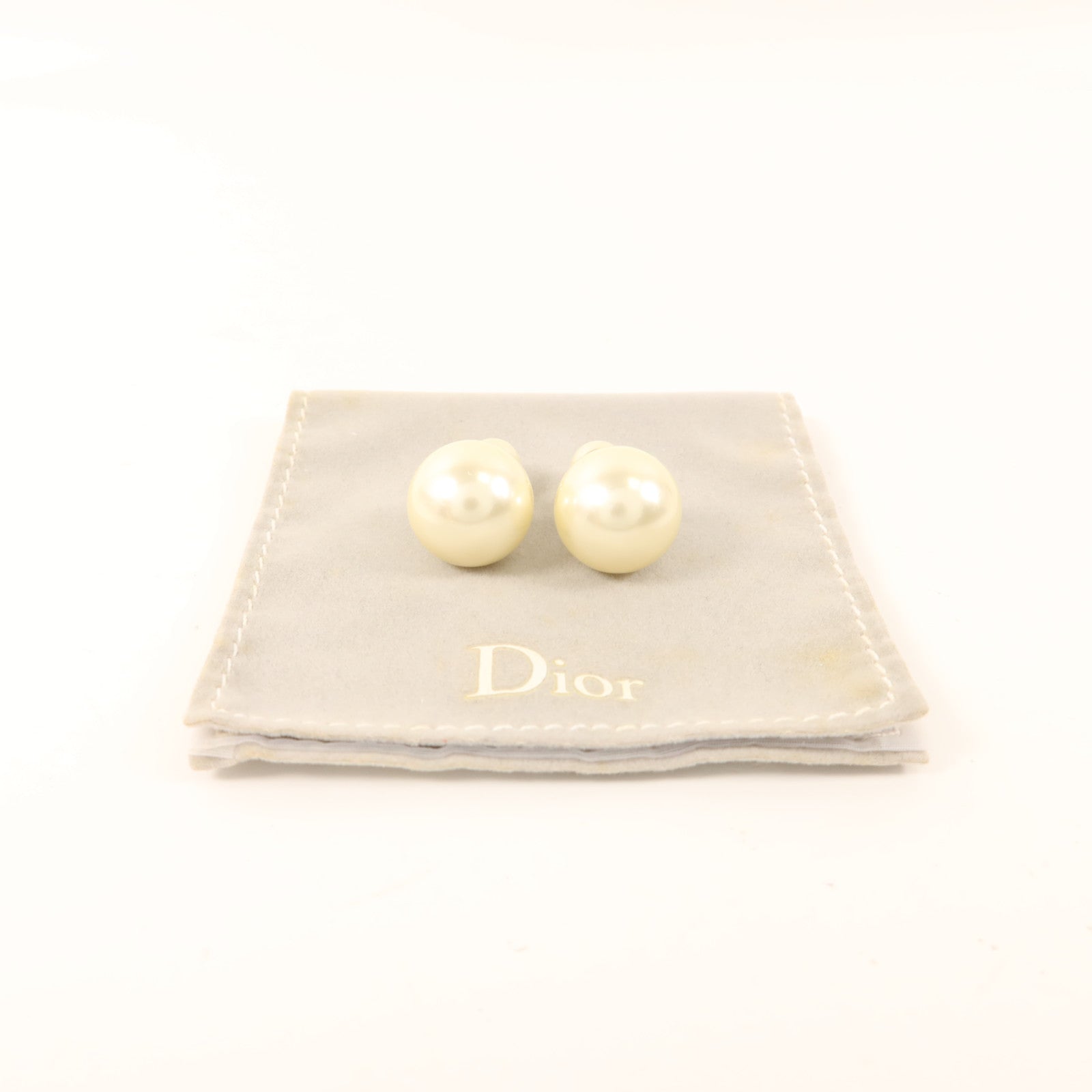 Dior 金屬/PVC Tribales Earring耳環