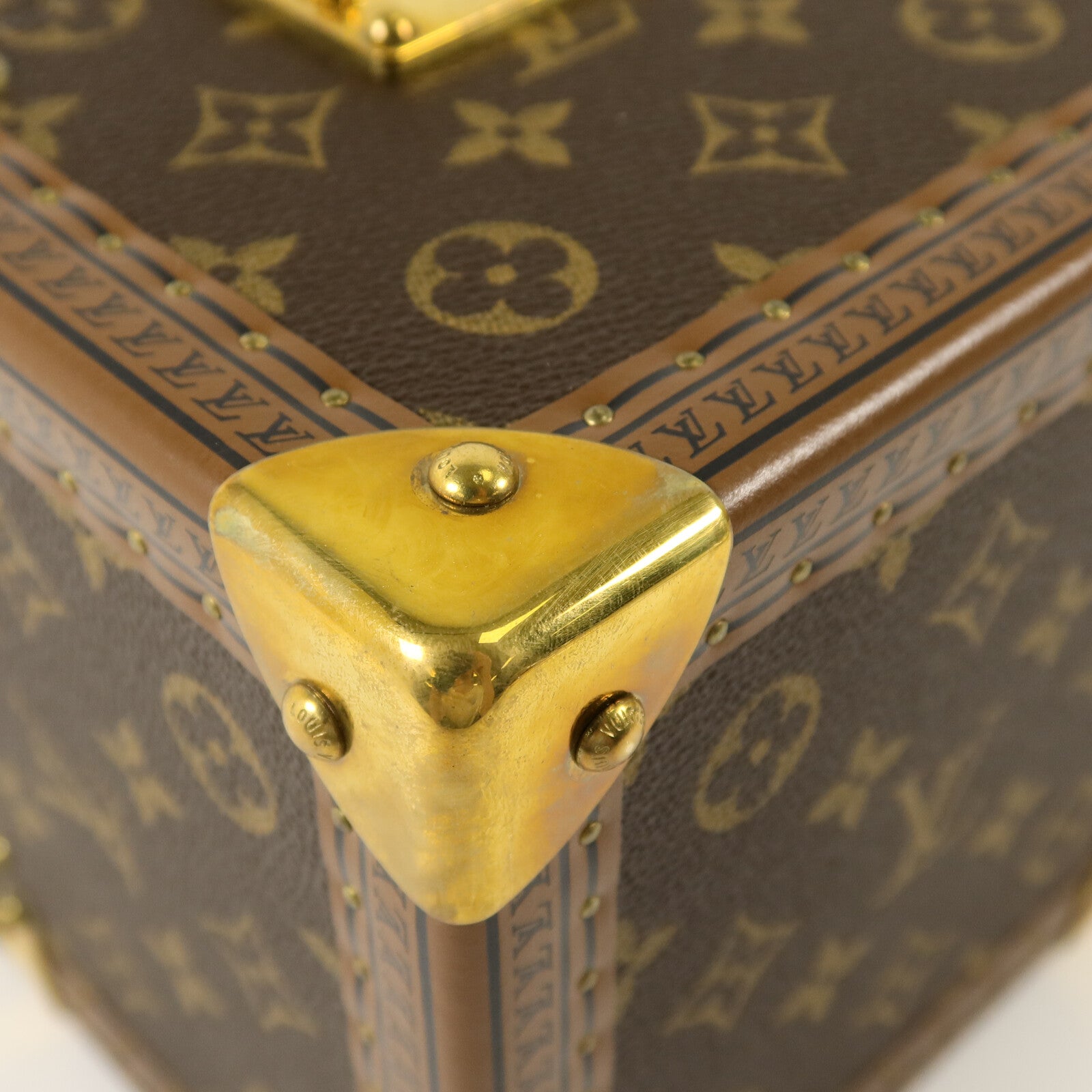 LOUIS VUITTON Monogram Coffret Merveilles Jewelry Box珠寶盒
