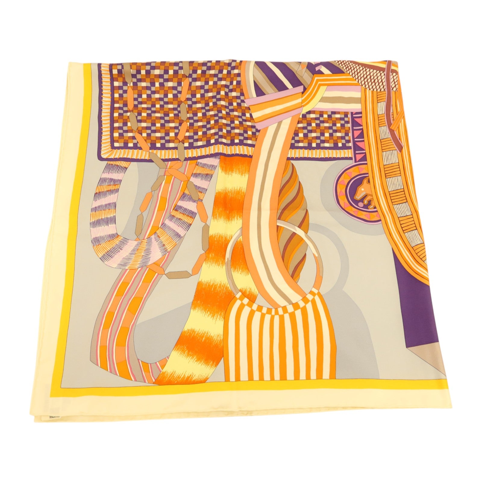 HERMES 絲質Scarf 90x90絲巾
