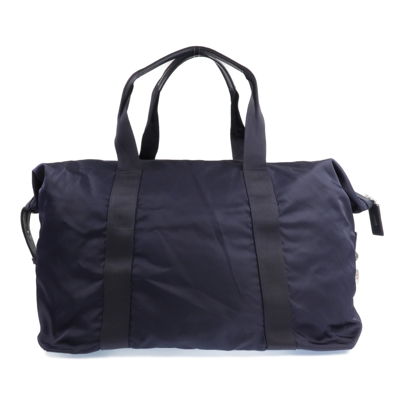 PRADA 尼龍Sholder Bag銀扣肩背袋