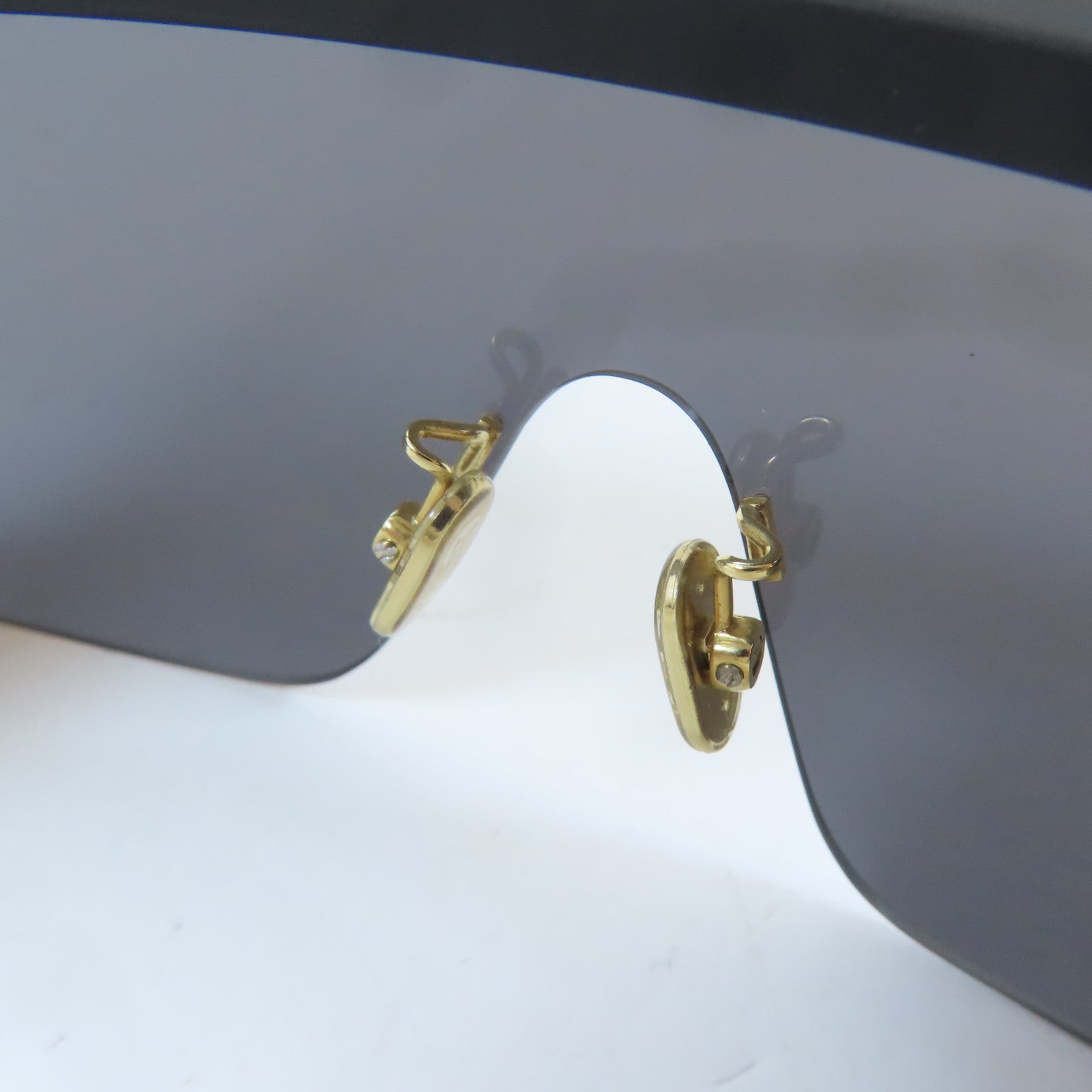 Dior PVC/金屬M1U Sunglasses太陽眼鏡黑色/金色