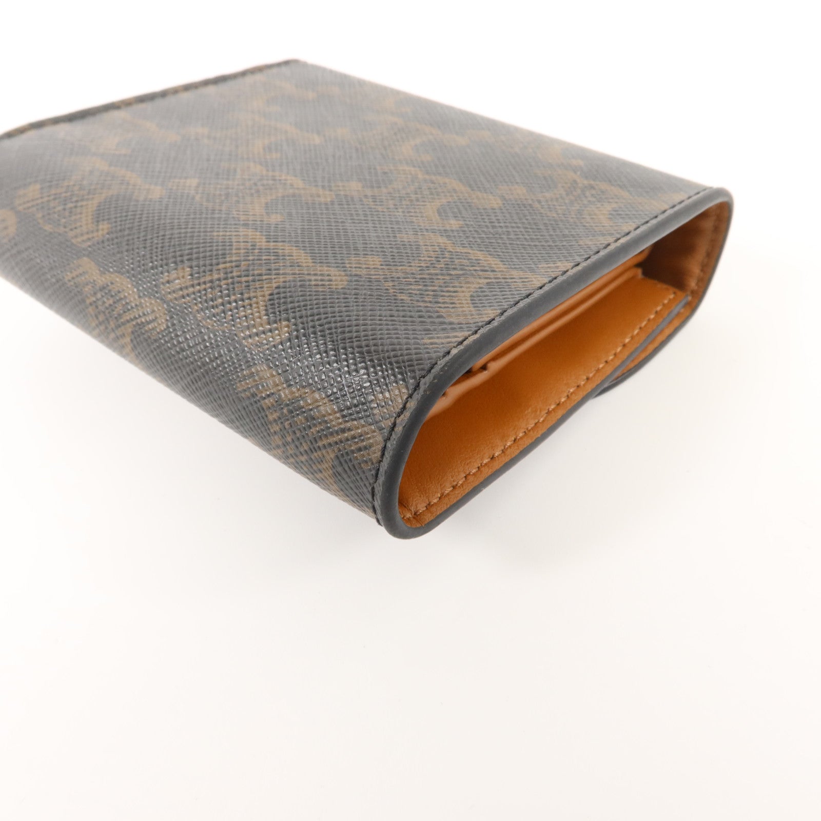 CELINE 塗層帆布Triomphe Wallet錢包