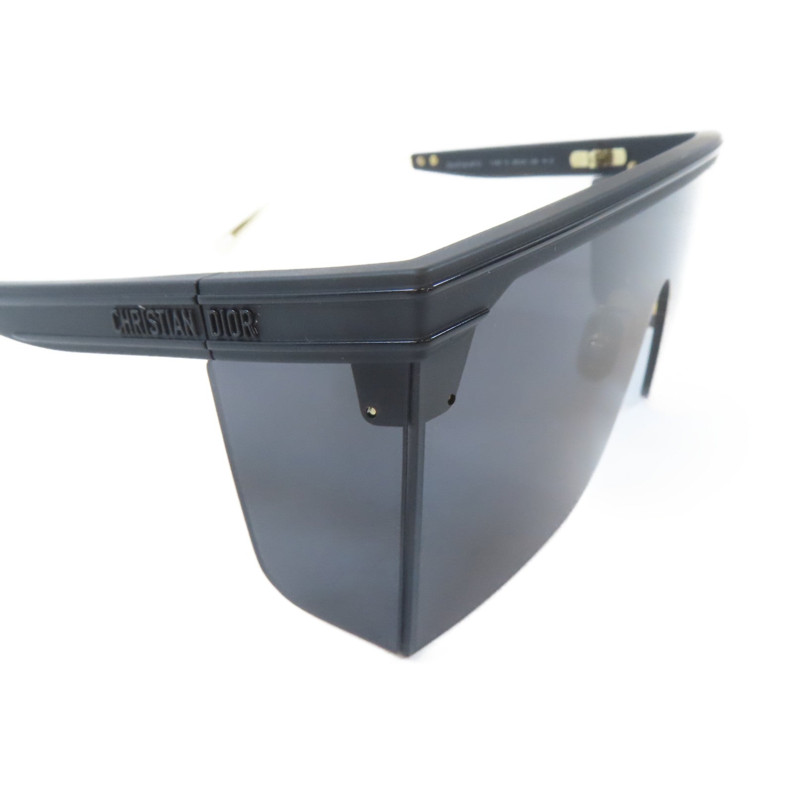 Dior PVC/金屬M1U Sunglasses太陽眼鏡黑色/金色
