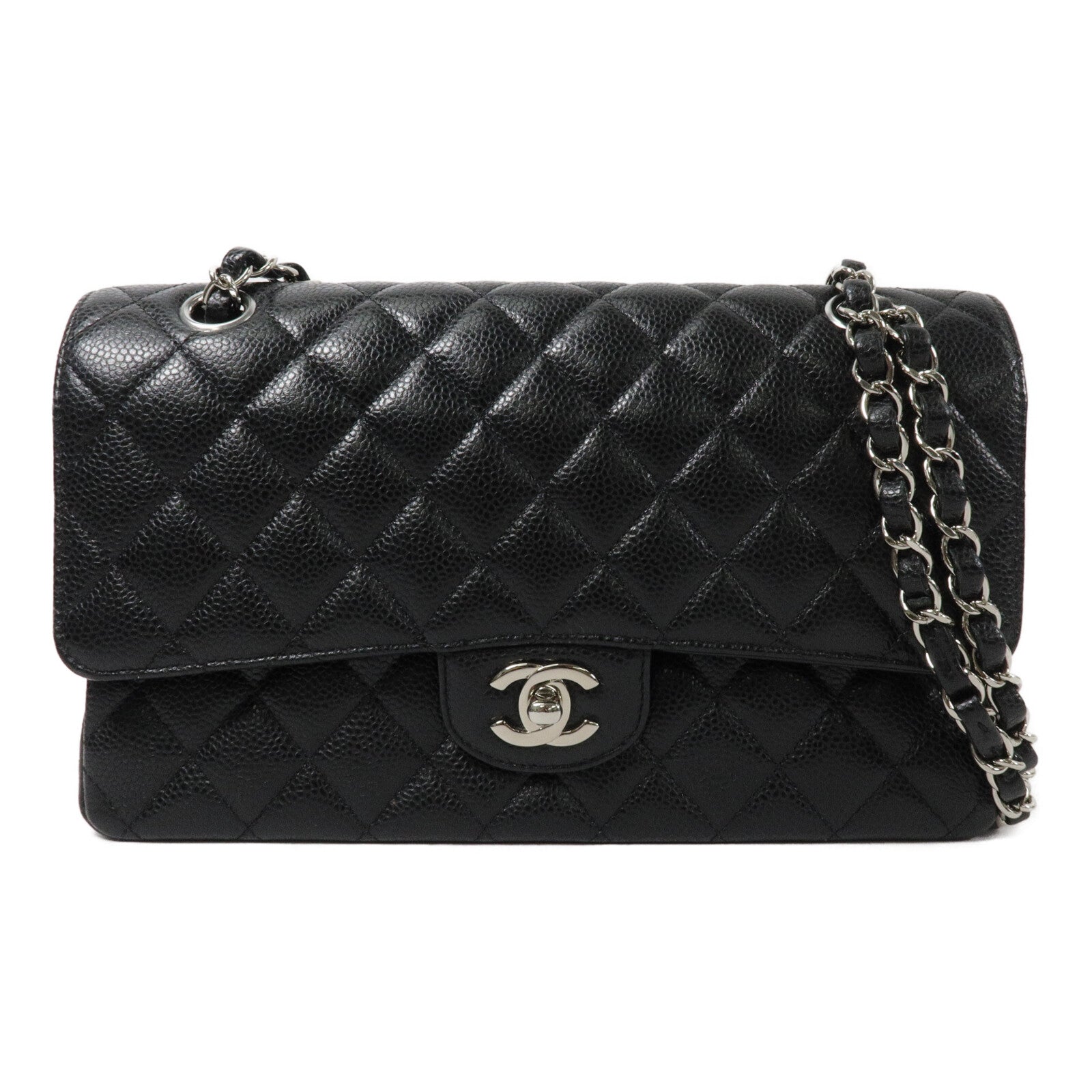 CHANEL 牛皮皮革Classic 25鏈帶肩背袋