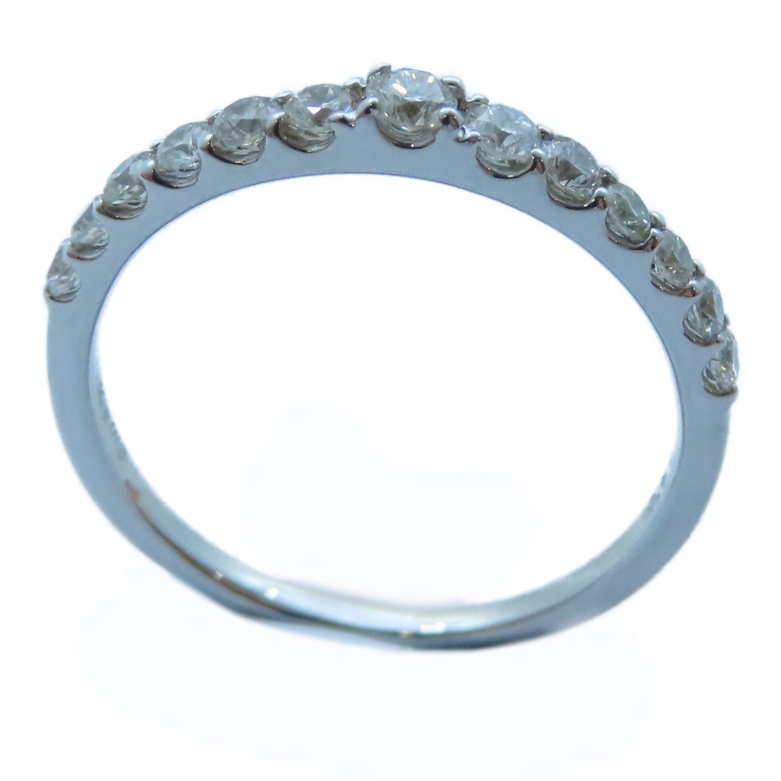 JEWELRY 18K白金Diamond Ring 0.50ct鑽石戒指US#7.25