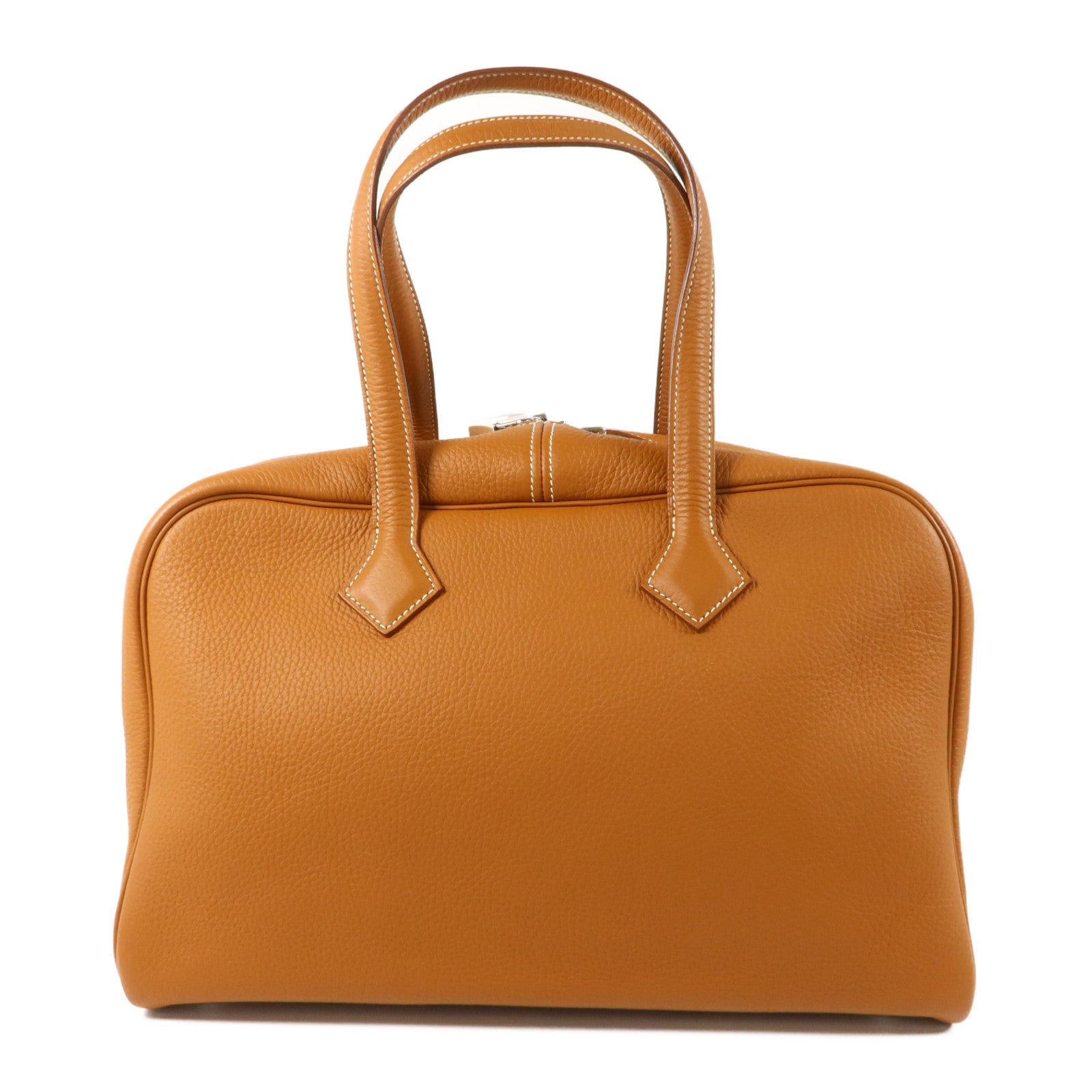 HERMES Clemence皮革Victoria 35肩背袋Gold