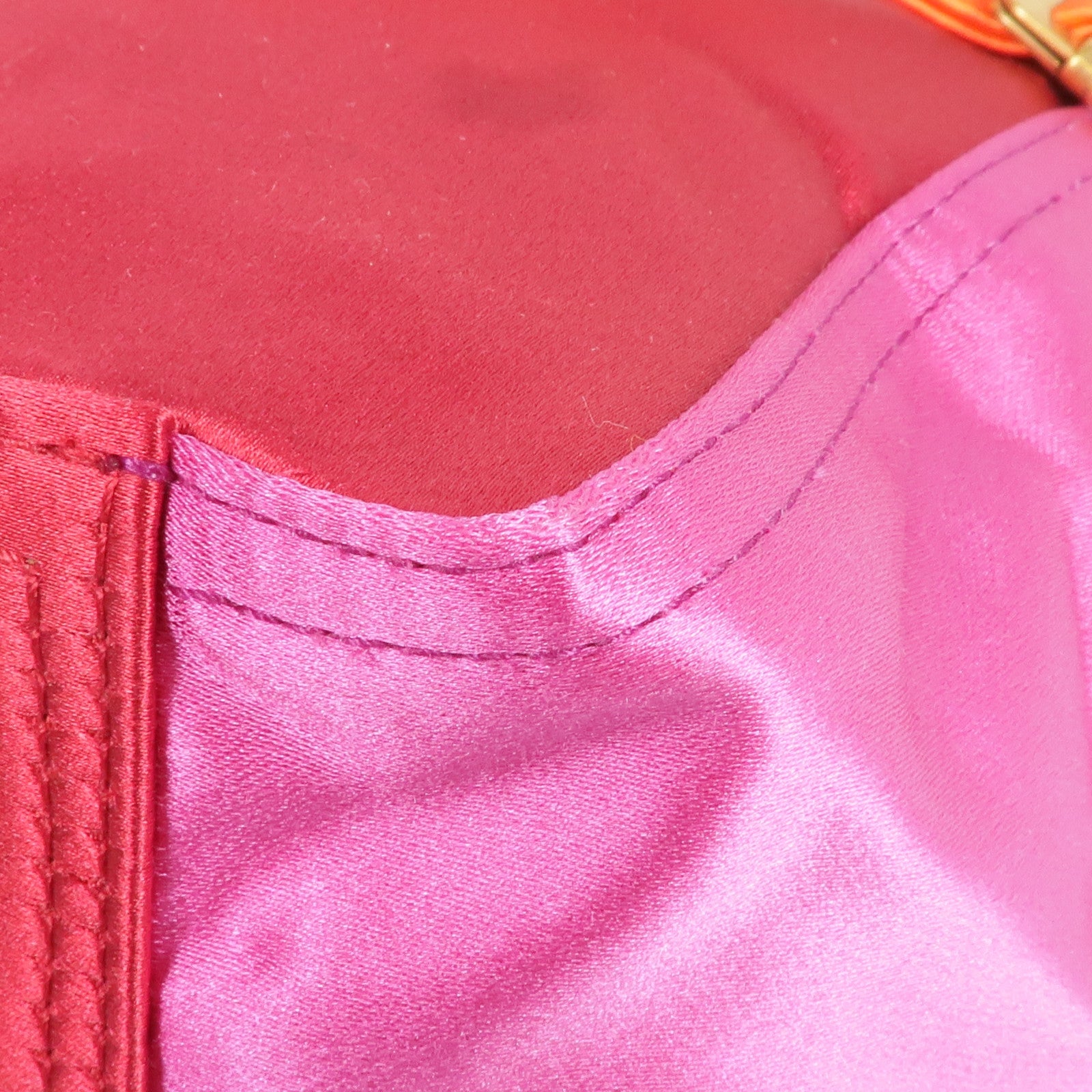 SAINT LAURENT 布料Vintage Hand Bag金扣手挽袋