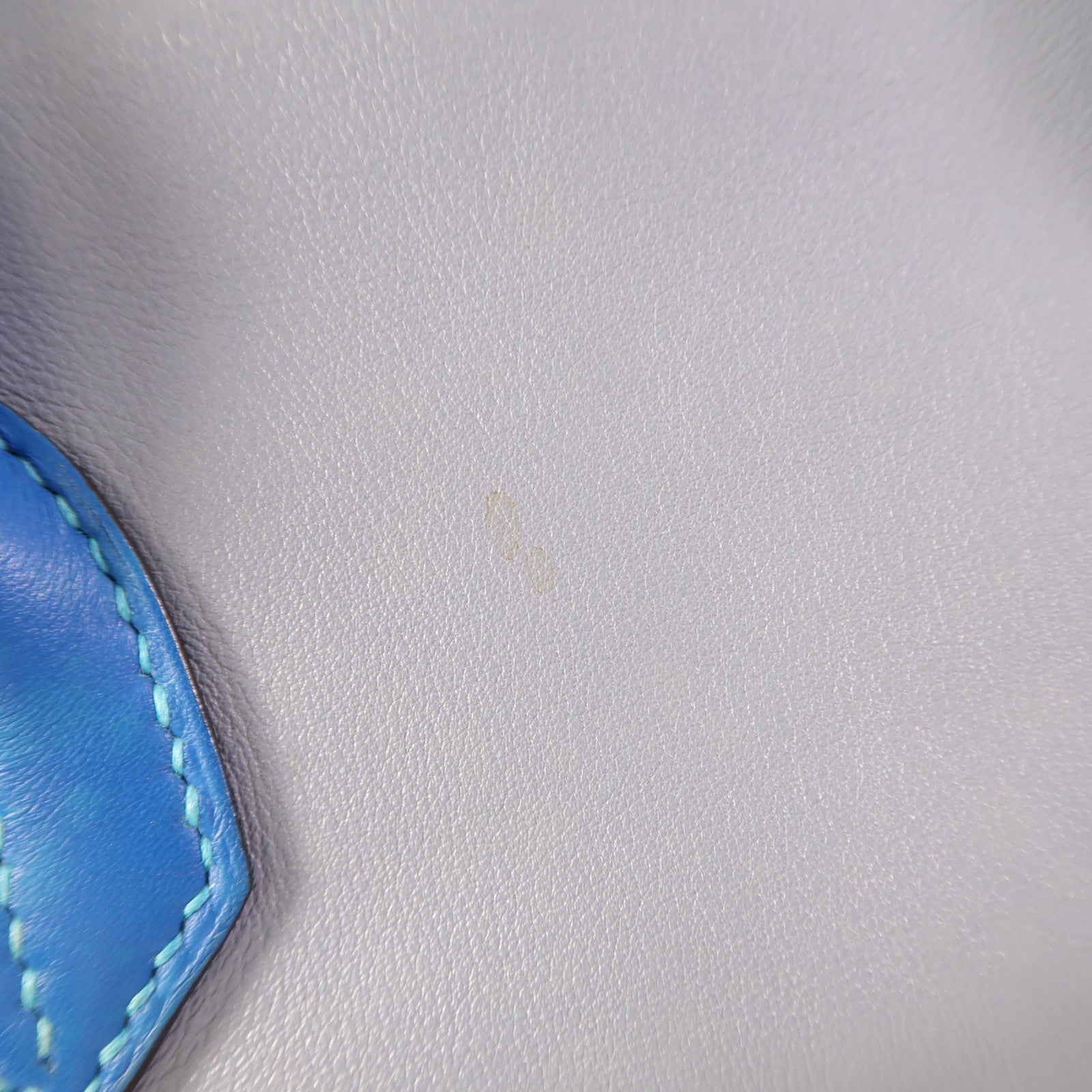 HERMES Swift皮革Birkin 30銀扣手挽袋Ultraviolet/Bleu Hydra/Ciel