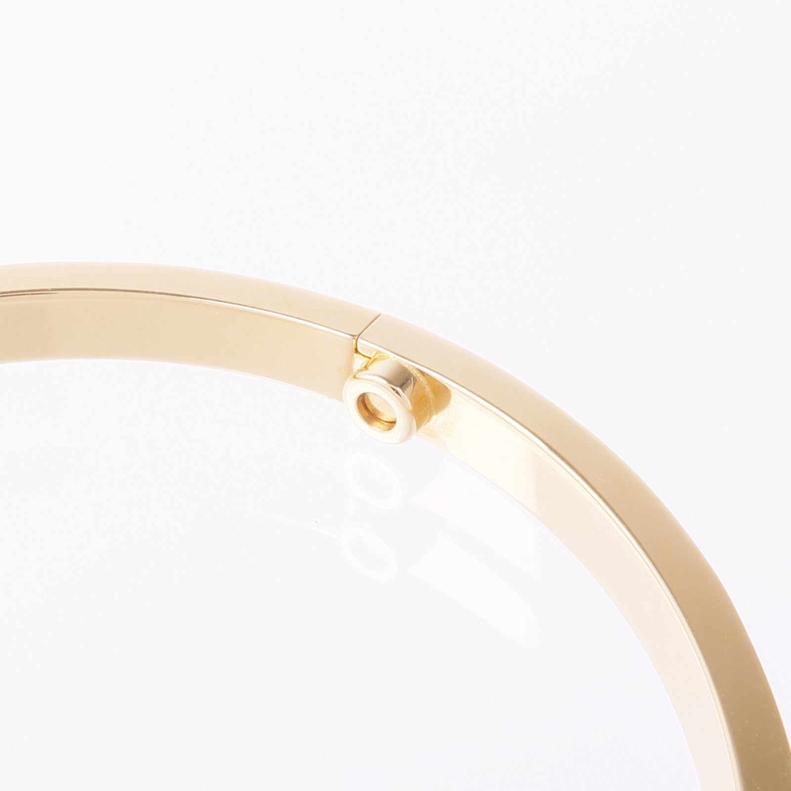 CARTIER 18K黃金Love Bracelet 6P Diamond鑽石手鐲Cartier#16