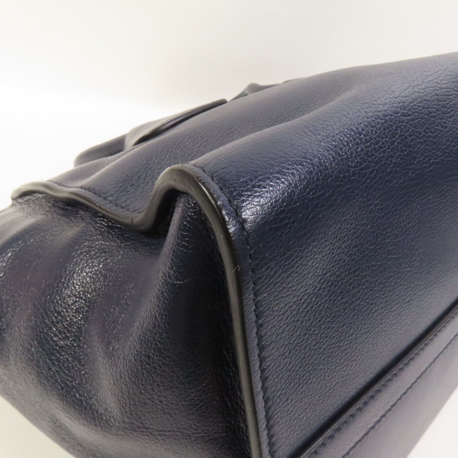 PRADA 牛皮皮革2way Shoulder Bag金扣手挽肩背兩用袋