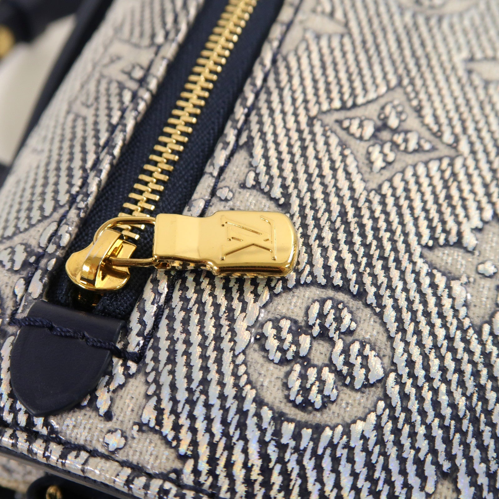 LOUIS VUITTON 【激減優惠】Monogram Pochette Metis East West金扣肩背袋藍色