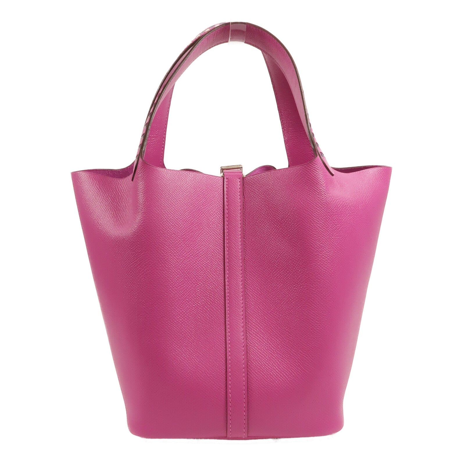 HERMES Epsom皮革Picotin MM手挽袋Magnolia