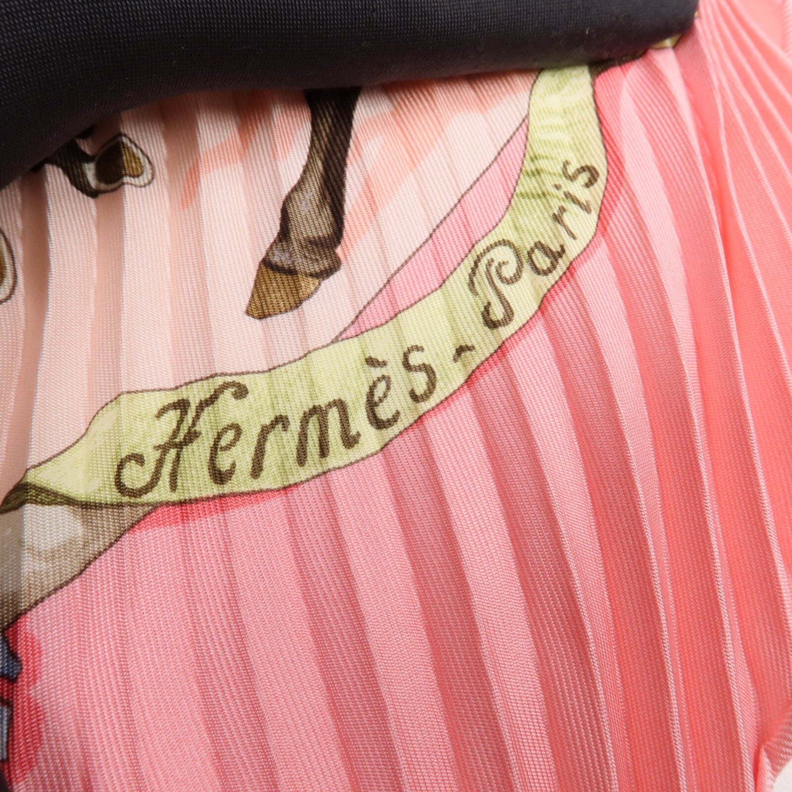 HERMES 【激減優惠】絲質Pleated Scarf絲巾