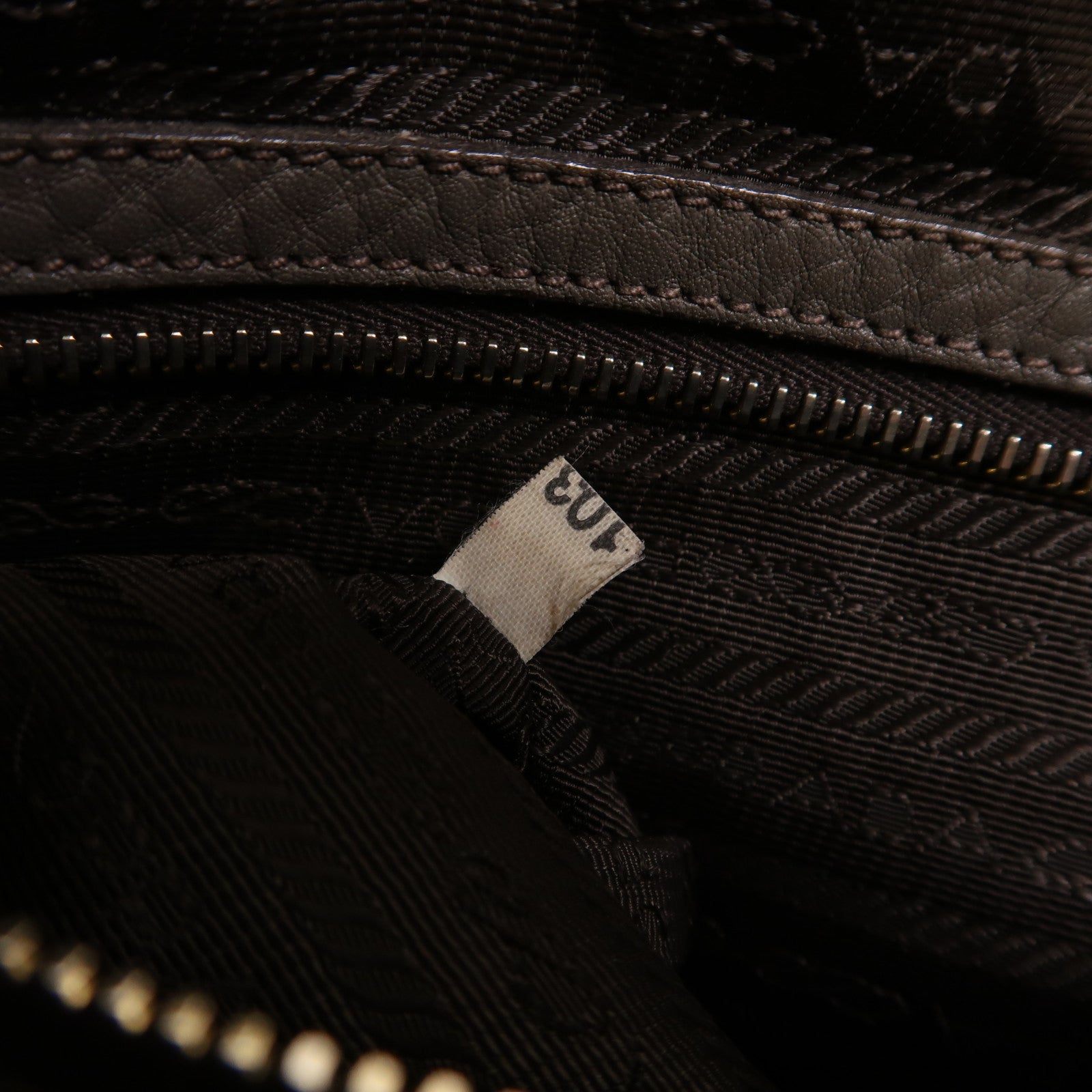 PRADA 【激減優惠】牛皮皮革Shoulder Bag金扣肩背袋
