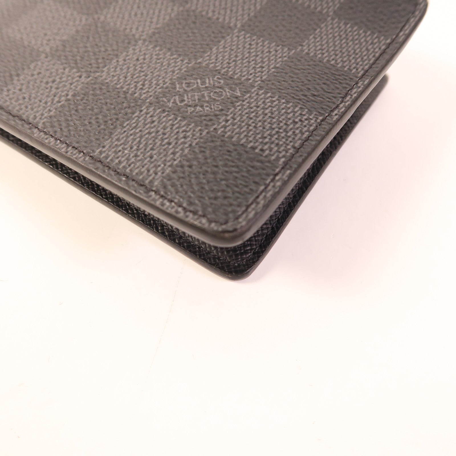 LOUIS VUITTON Damier Graphite Slender Wallet錢包