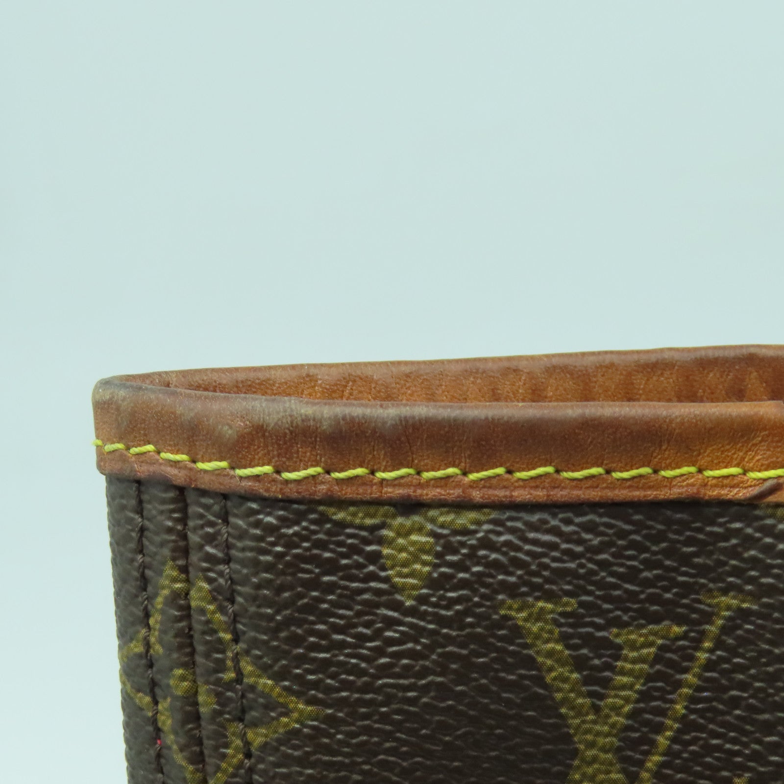 LOUIS VUITTON Monogram Neverfull MM金扣肩背袋啡色