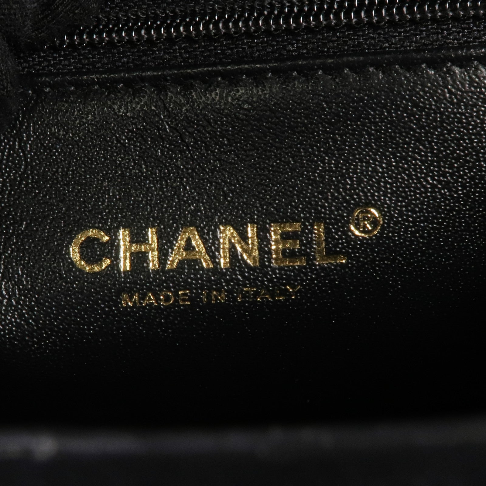 CHANEL 牛皮皮革Chain Shoulder Bag金扣鏈帶肩背袋