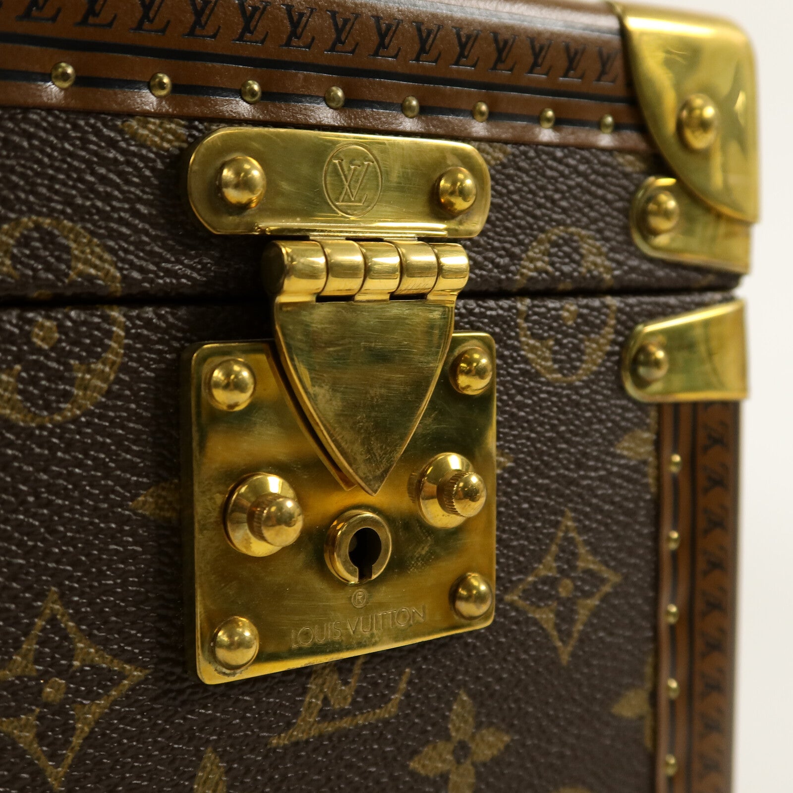 LOUIS VUITTON Monogram Coffret Merveilles Jewelry Box珠寶盒