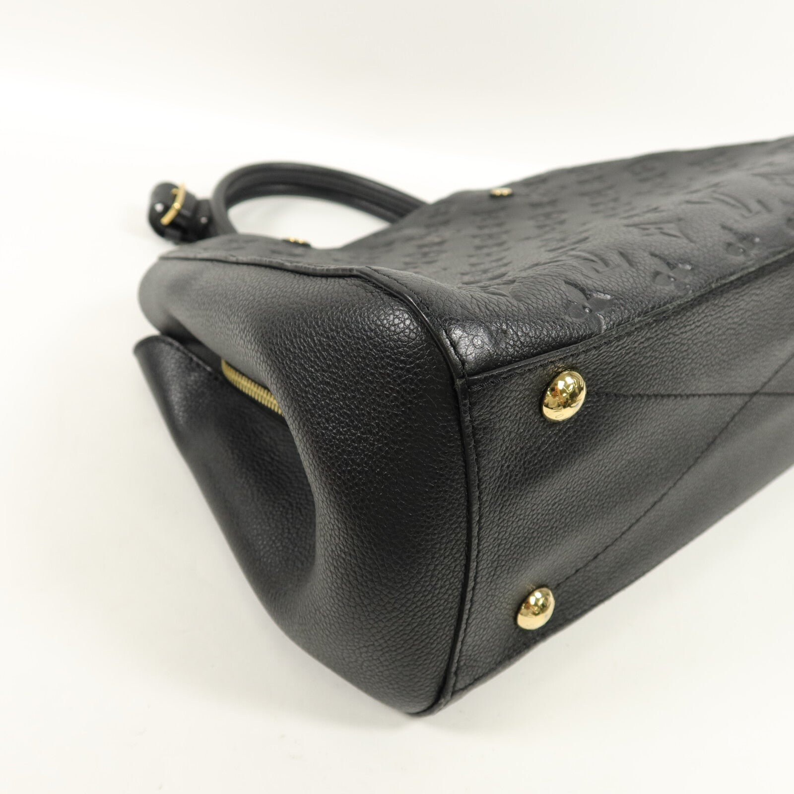 LOUIS VUITTON Monogram Empreinte Montaigne MM手挽肩背兩用袋