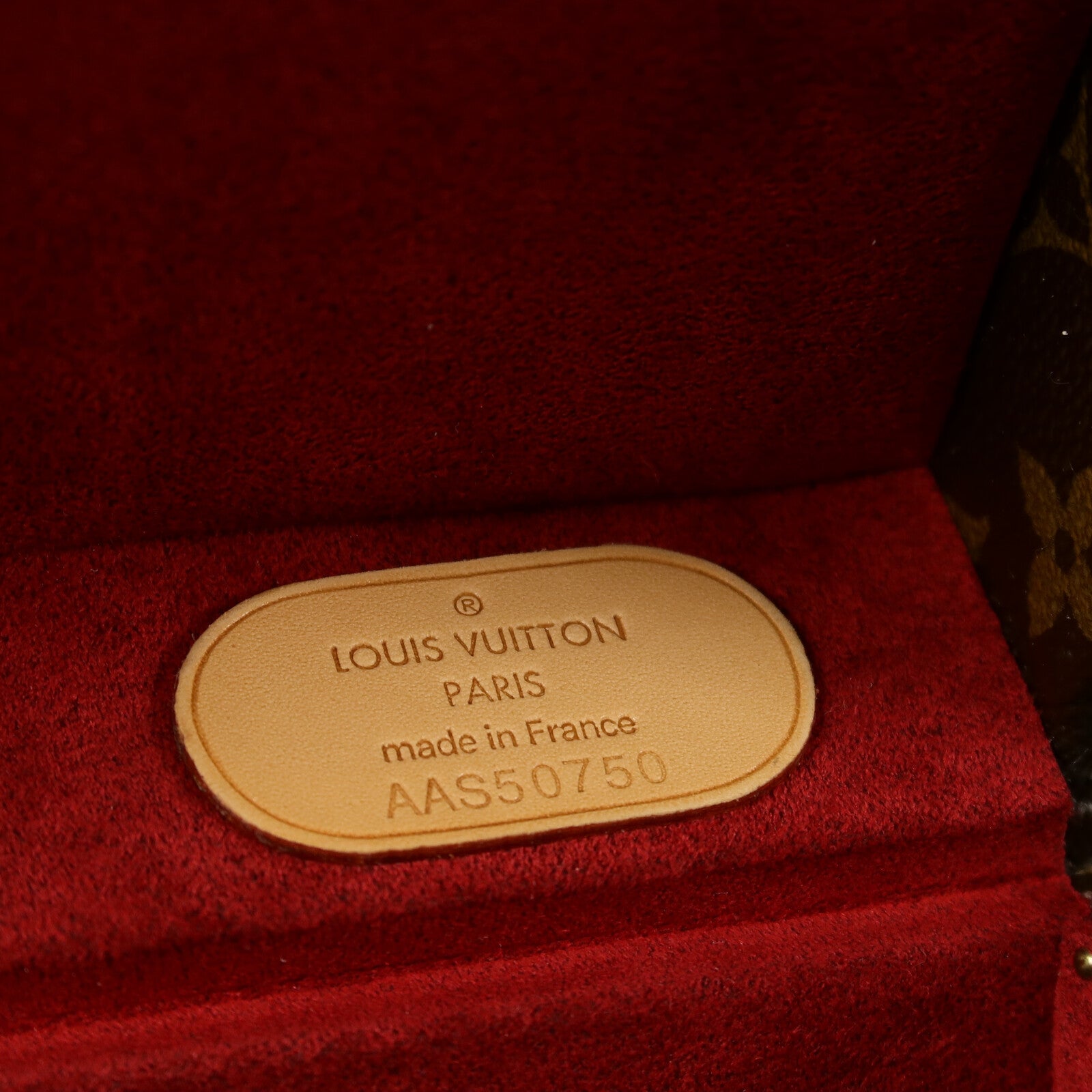 LOUIS VUITTON Monogram Coffret Merveilles Jewelry Box珠寶盒