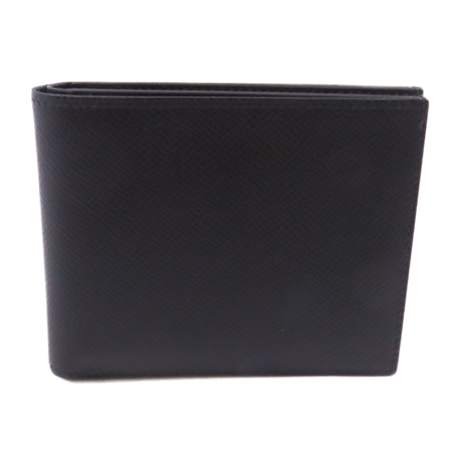 HERMES Epsom皮革Citizen Twill Compact Wallet短錢包Noir/黑色