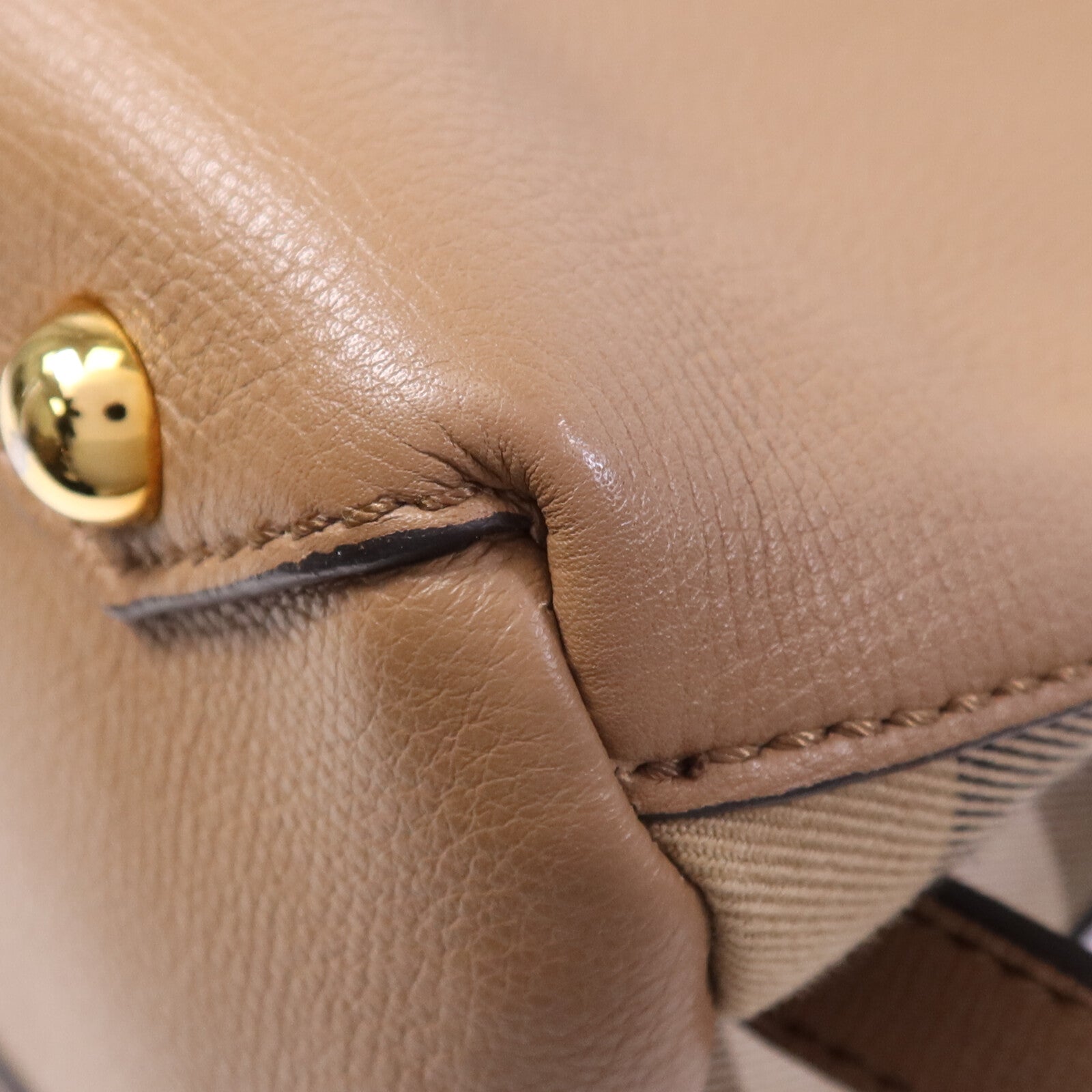 BURBERRY 牛皮皮革2 Way Shoulder Bag金扣手挽肩背兩用袋