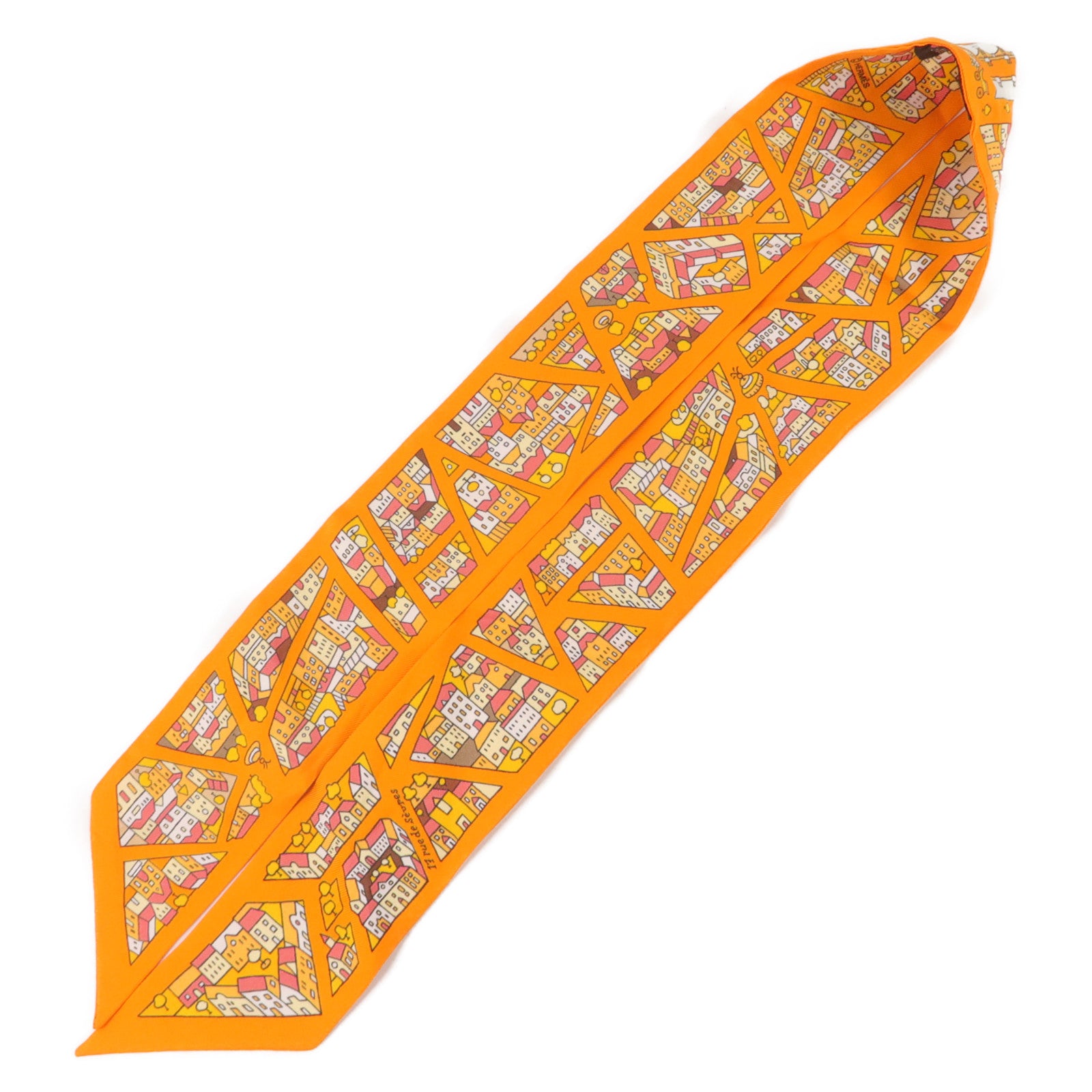 HERMES 絲質Twilly絲巾