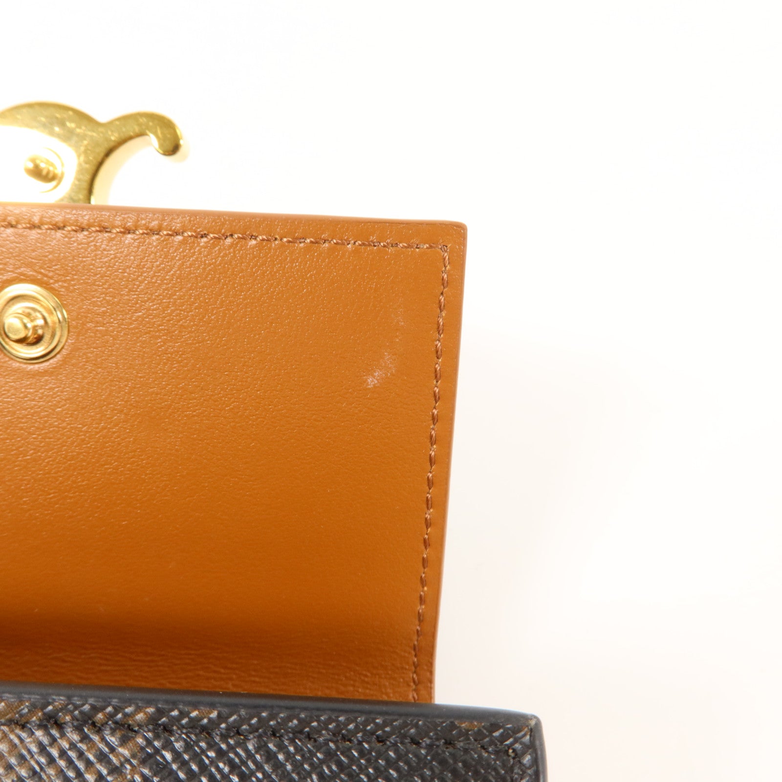 CELINE 塗層帆布Triomphe Wallet錢包