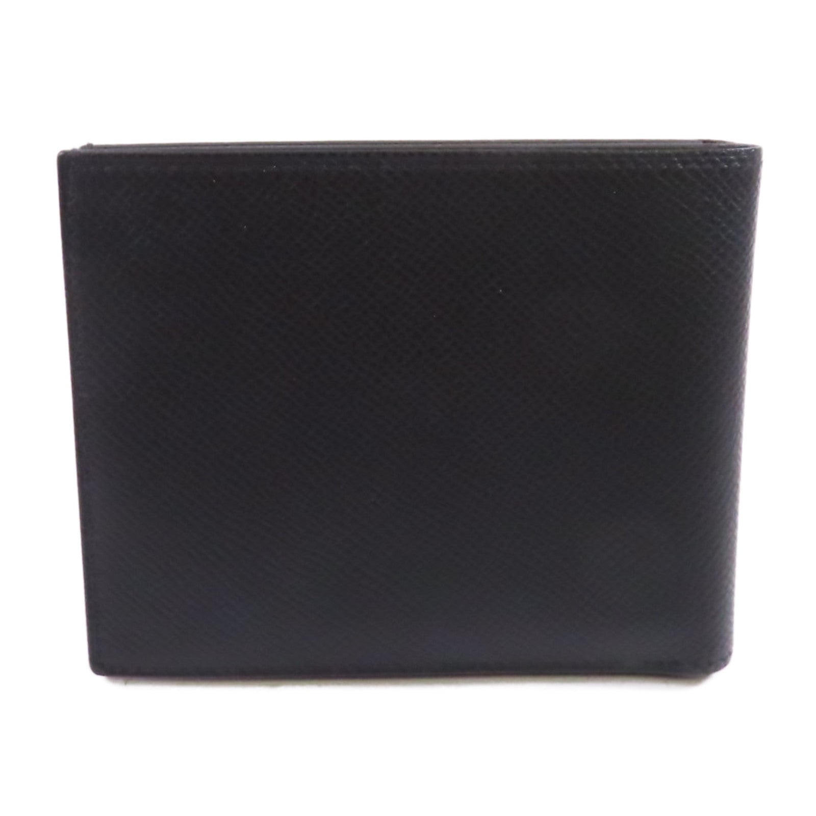 HERMES Epsom皮革Citizen Twill Compact Wallet短錢包Noir/黑色