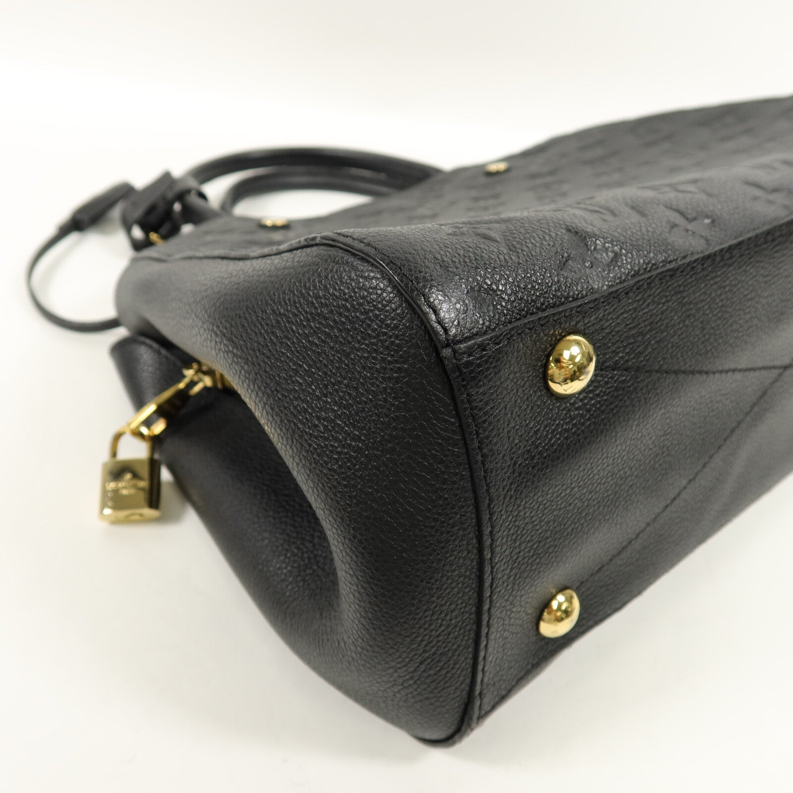 LOUIS VUITTON Monogram Empreinte Montaigne MM手挽肩背兩用袋