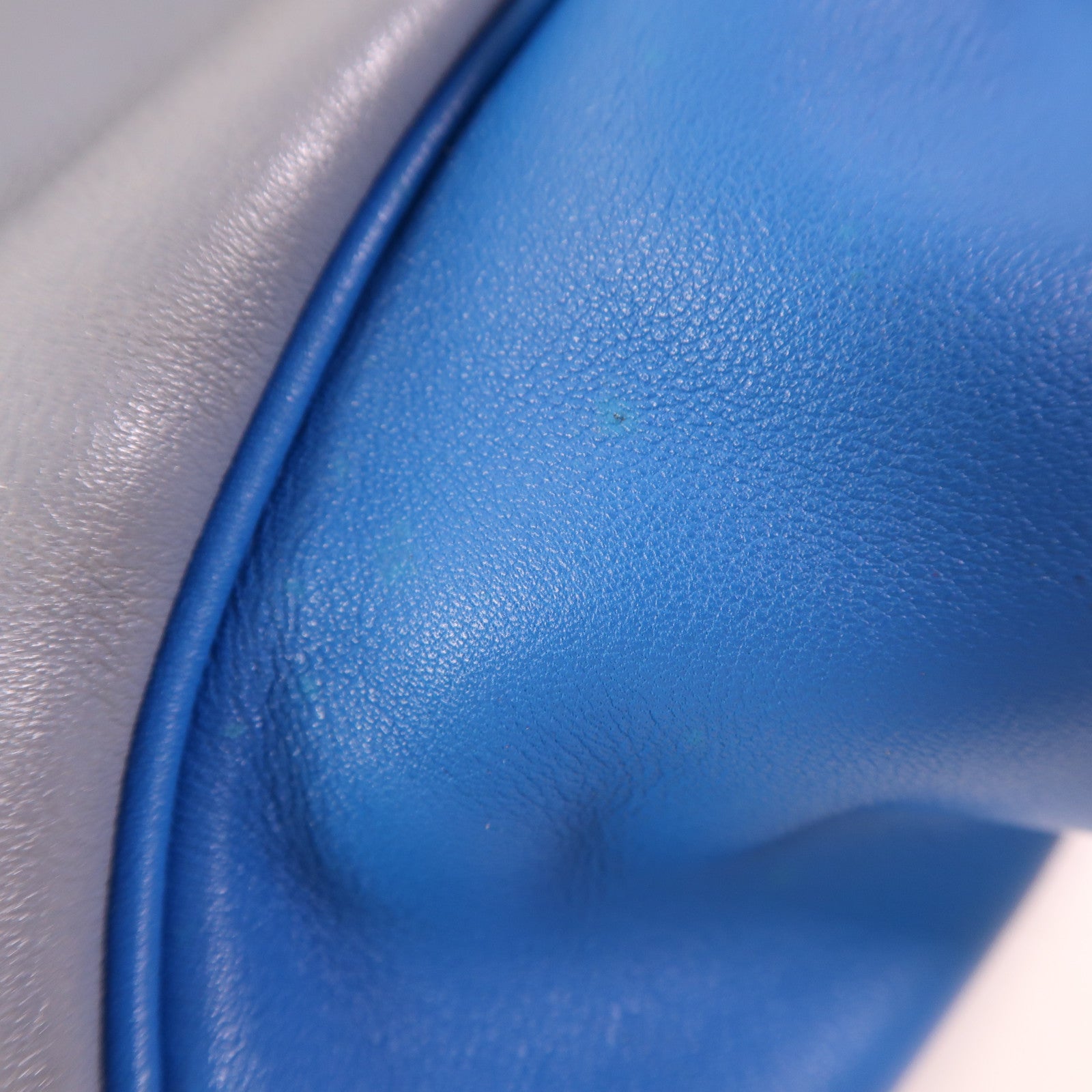 HERMES Swift皮革Birkin 30銀扣手挽袋Ultraviolet/Bleu Hydra/Ciel