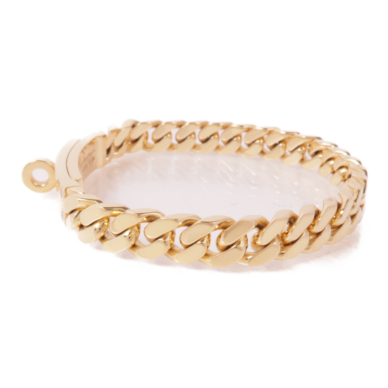 HERMES【激減優惠】 18K玫瑰金Kelly Gourmette鑽石手鐲