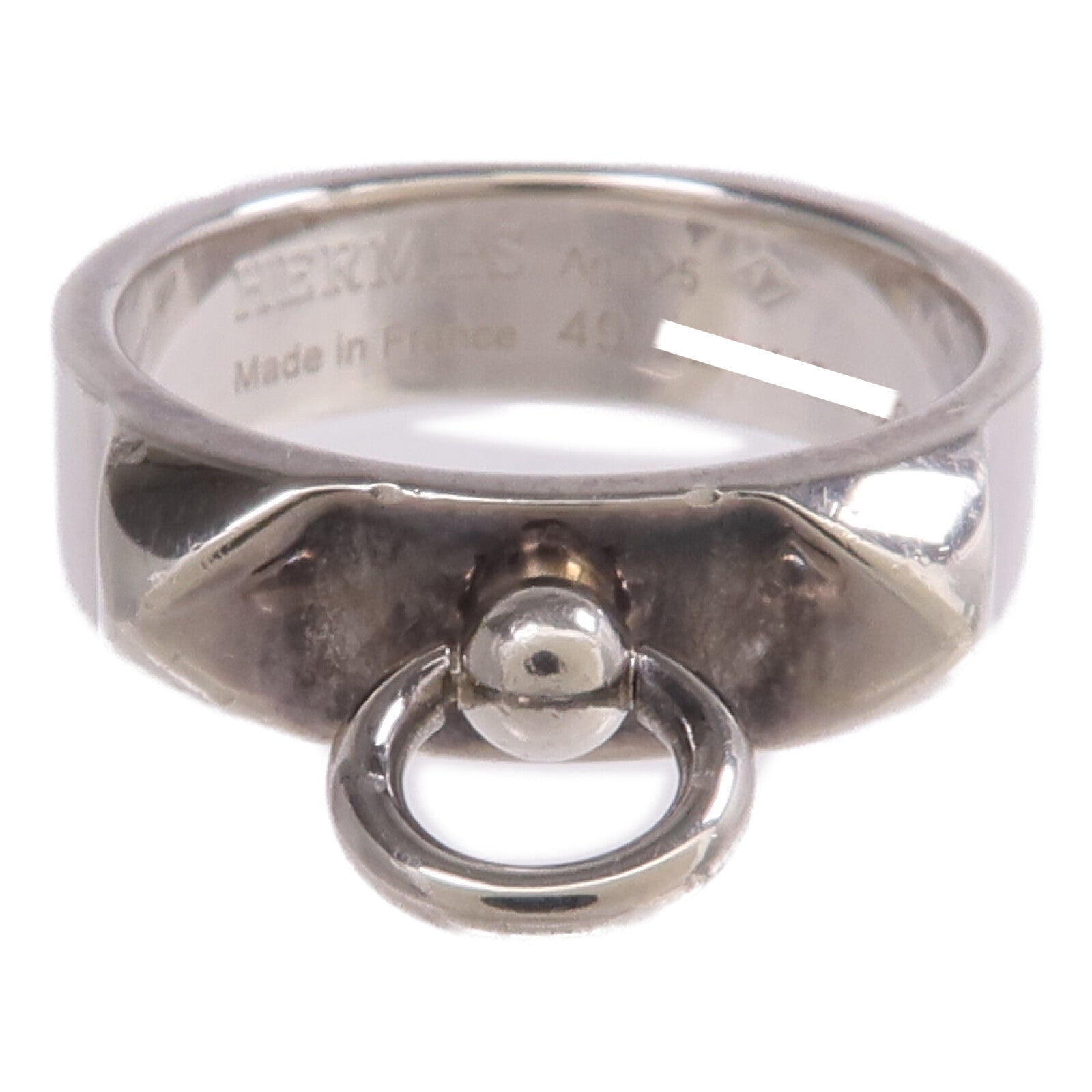 HERMES 925純銀Collier de Chien Ring戒指