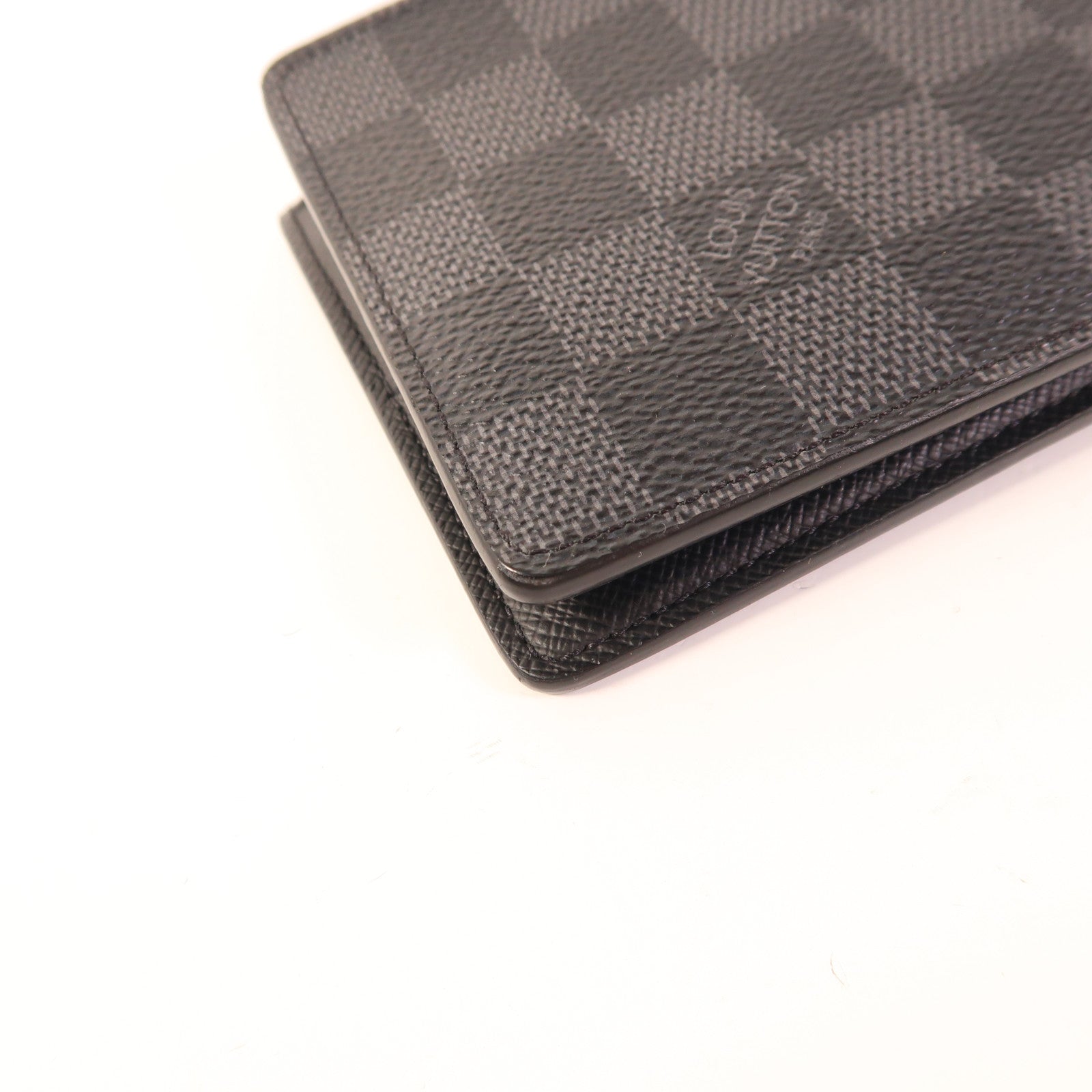 LOUIS VUITTON Damier Graphite Slender Wallet錢包