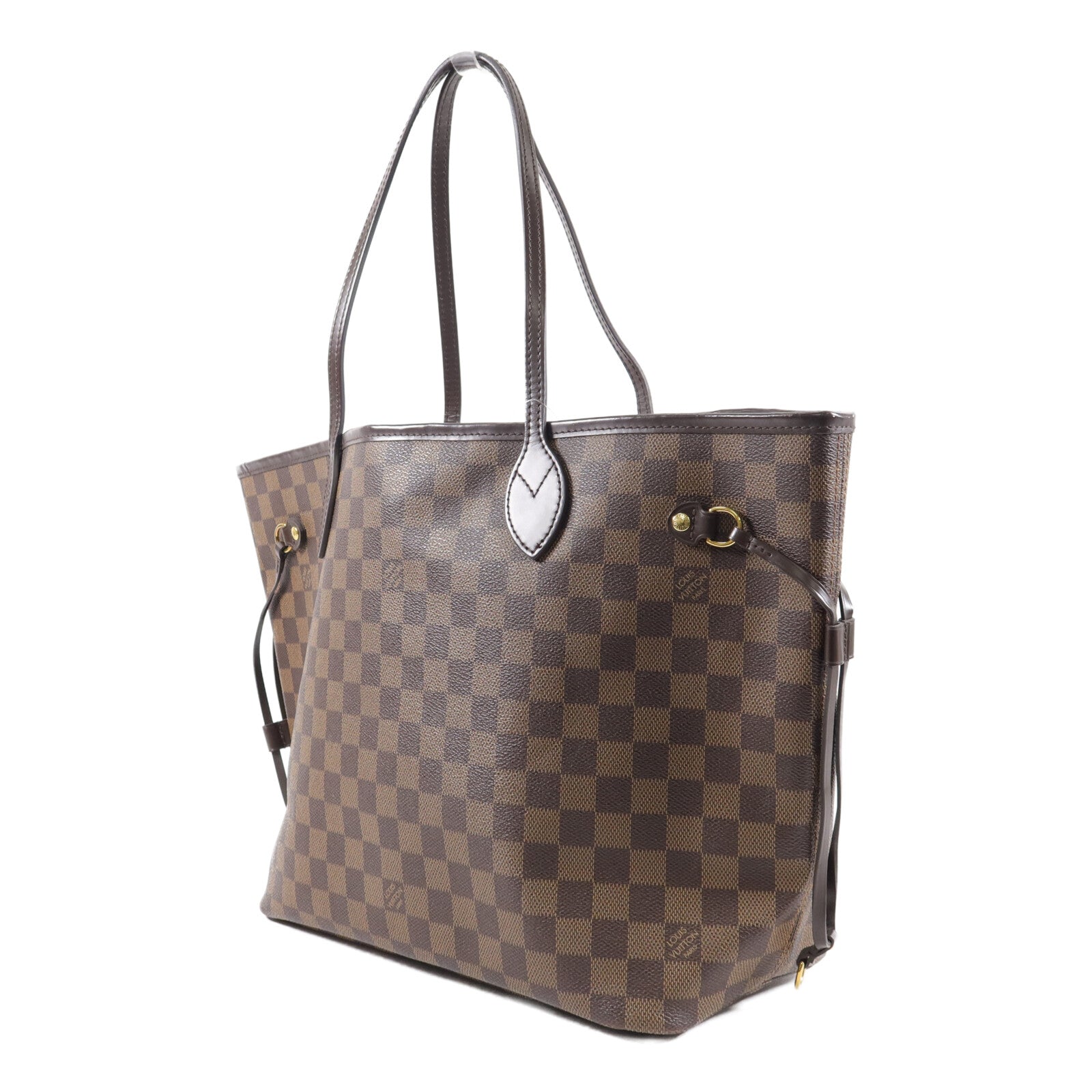 LOUIS VUITTON Damier Neverfull MM手挽袋