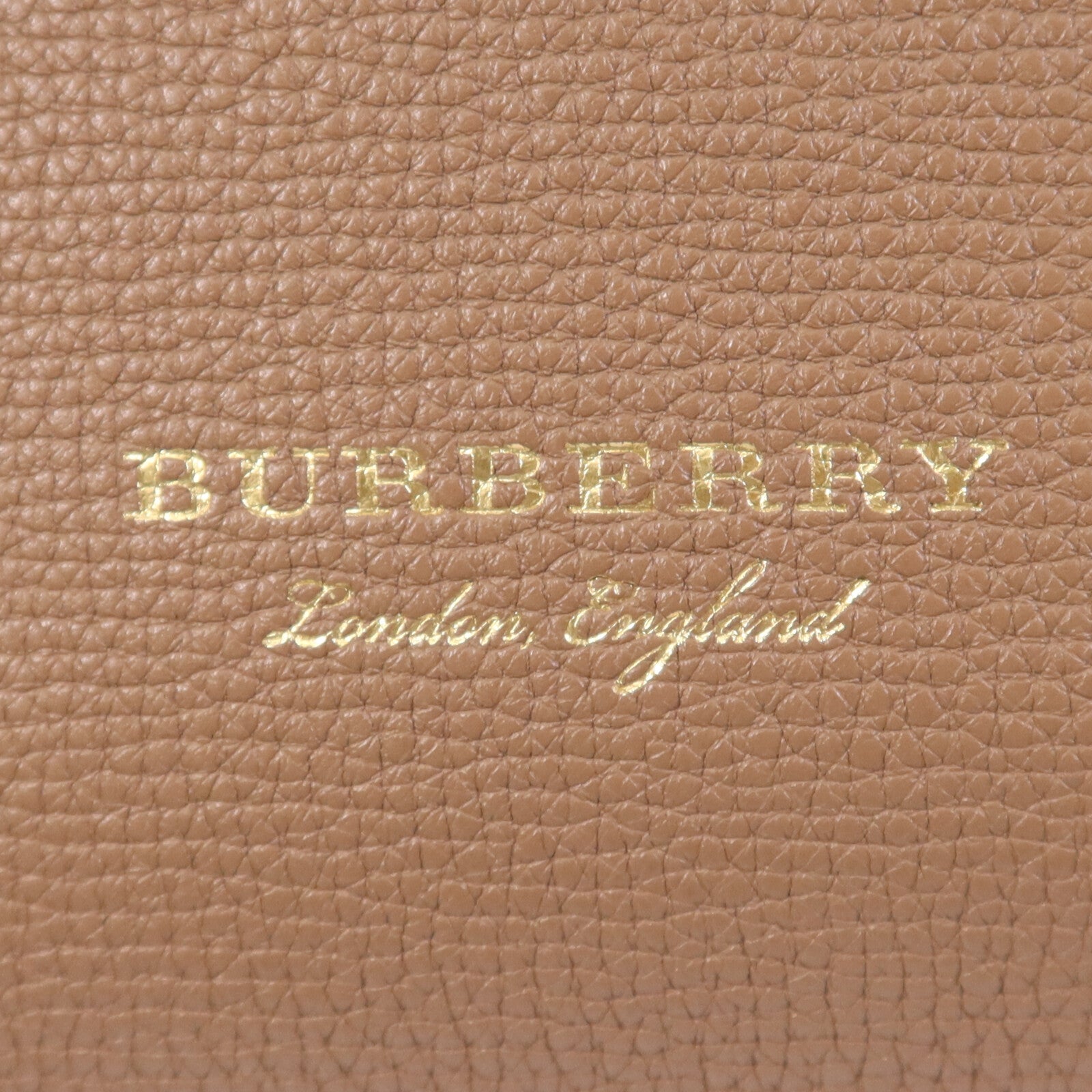 BURBERRY 牛皮皮革2 Way Shoulder Bag金扣手挽肩背兩用袋