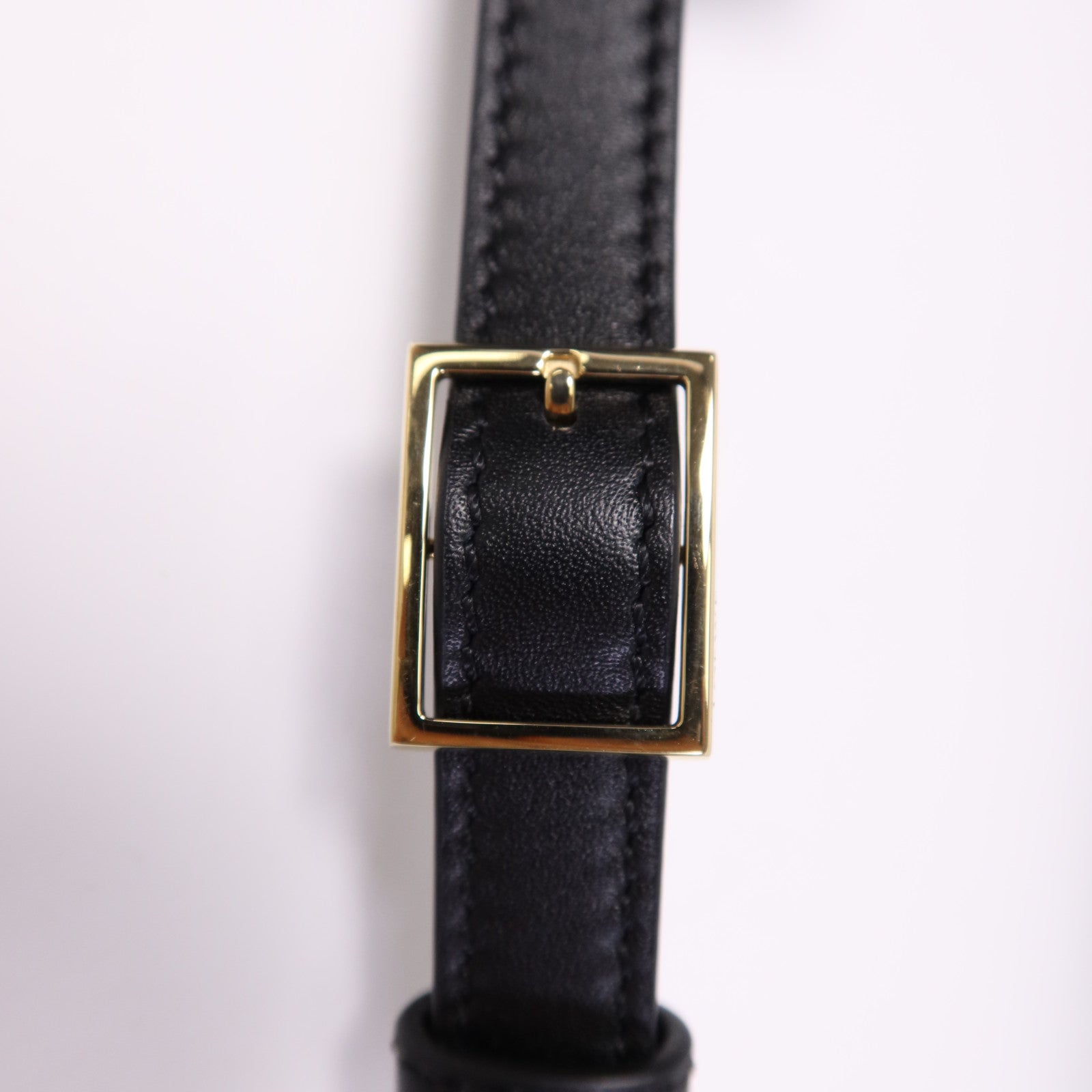 LOEWE 【激減優惠】蛇皮/牛皮皮革Heel Duo金扣肩背袋