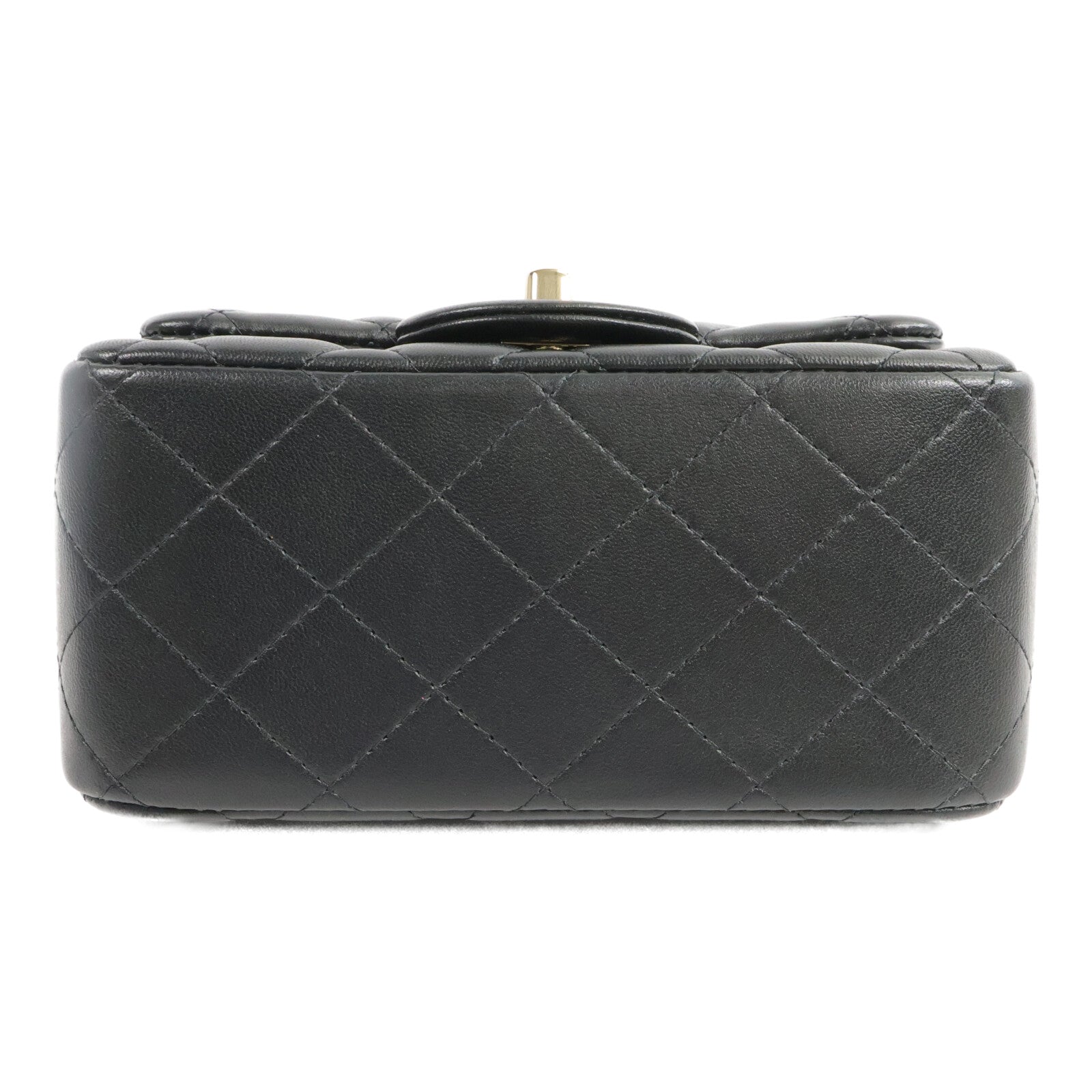 CHANEL 羊皮皮革Mini Classic 17鏈帶肩背袋