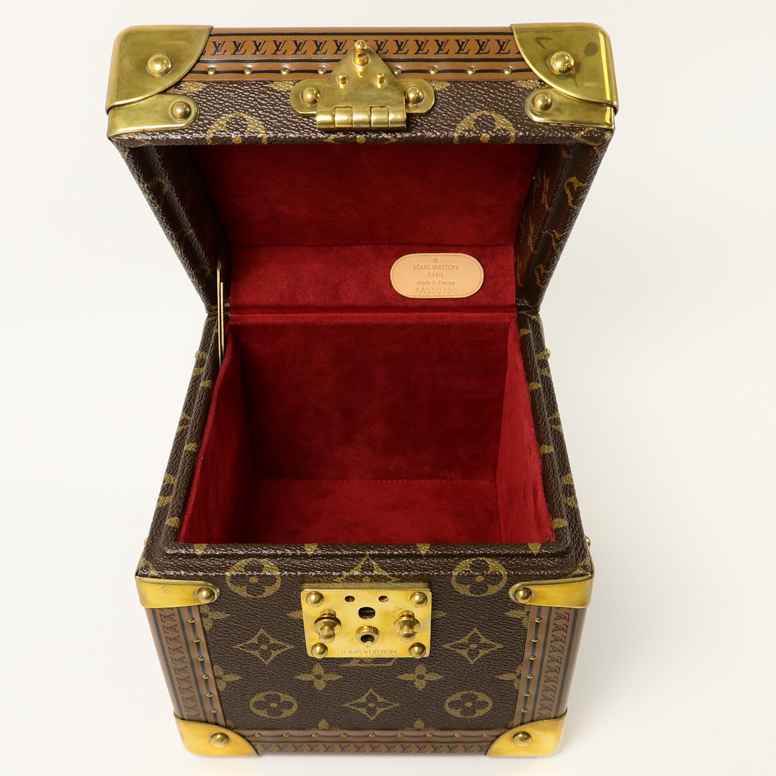 LOUIS VUITTON Monogram Coffret Merveilles Jewelry Box珠寶盒