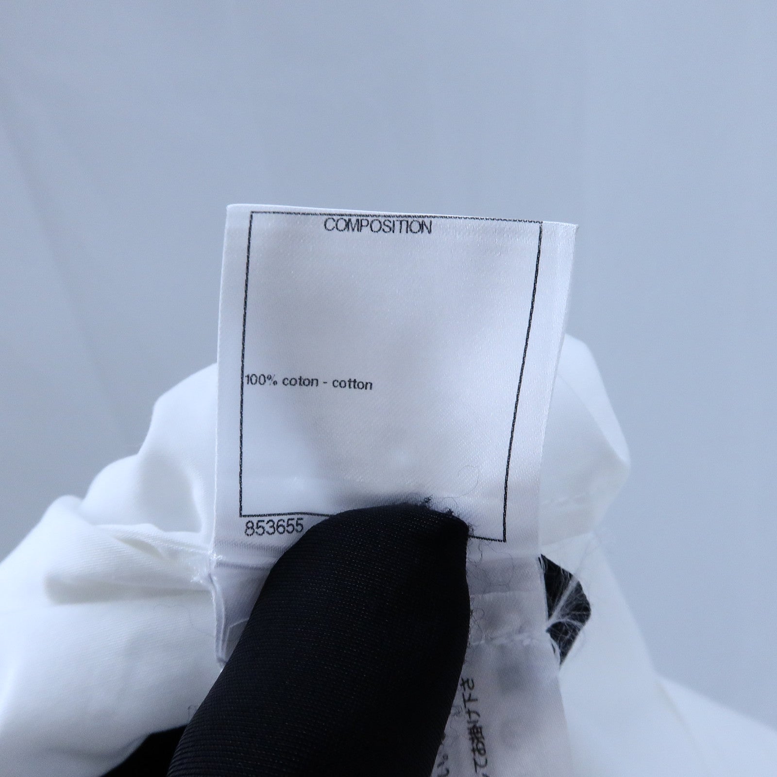 CHANEL Cotton Shirt Dress上衣