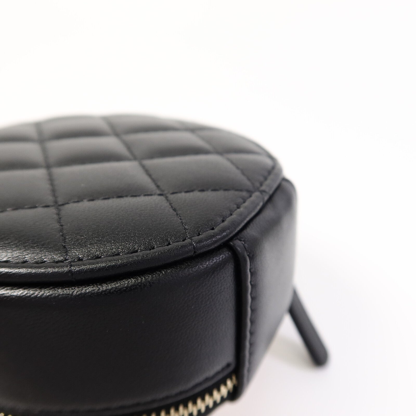CHANEL 羊皮皮革Gold Camellia Bag鏈帶肩背袋