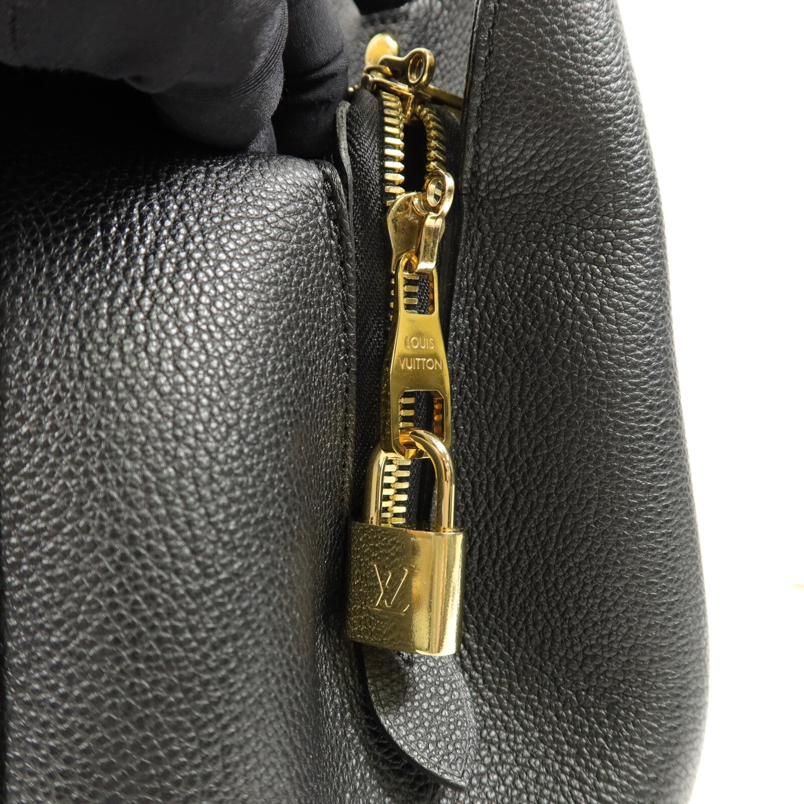 LOUIS VUITTON Monogram Empreinte Montaigne MM手挽肩背兩用袋
