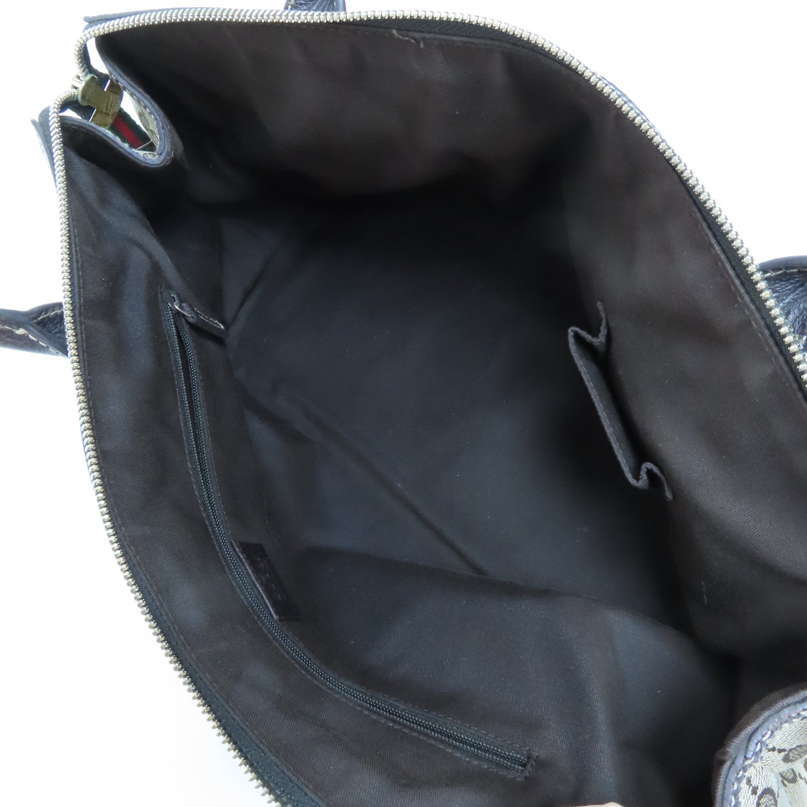 GUCCI 帆布Shoulder Bag金扣肩背袋啡色